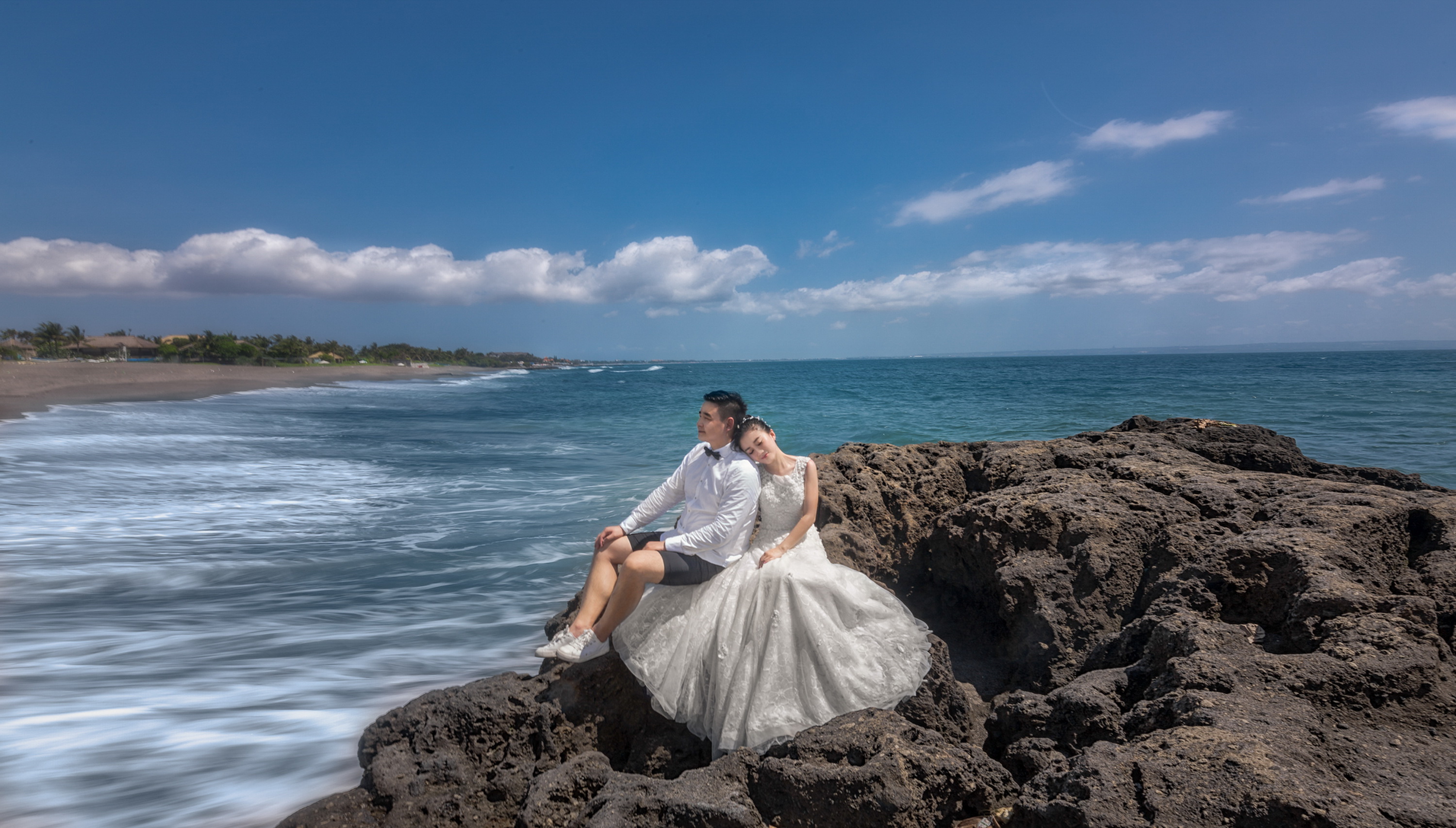 巴厘岛水明漾沙滩