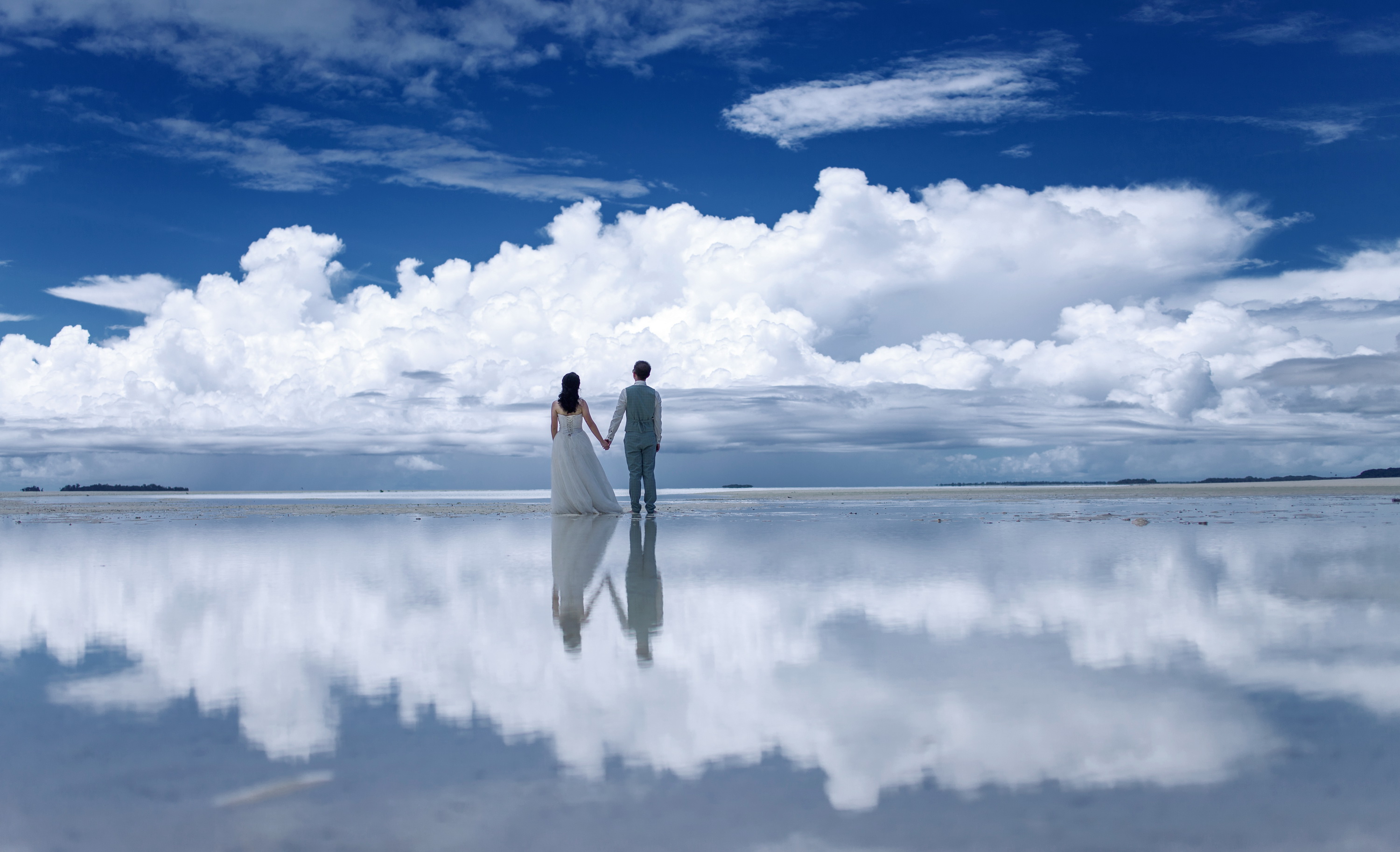 拍摄景点:镜面海