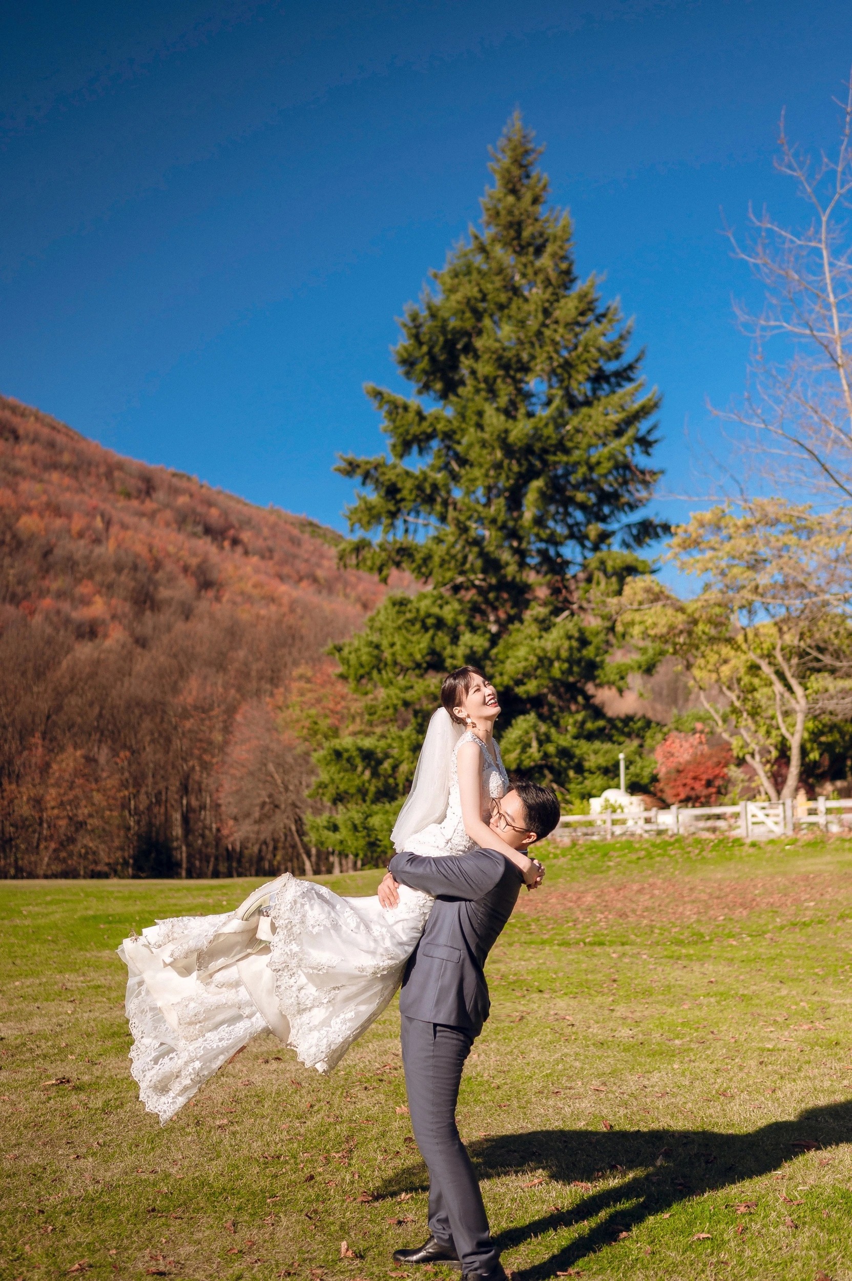 皇后镇峡谷婚礼(外景拍摄)