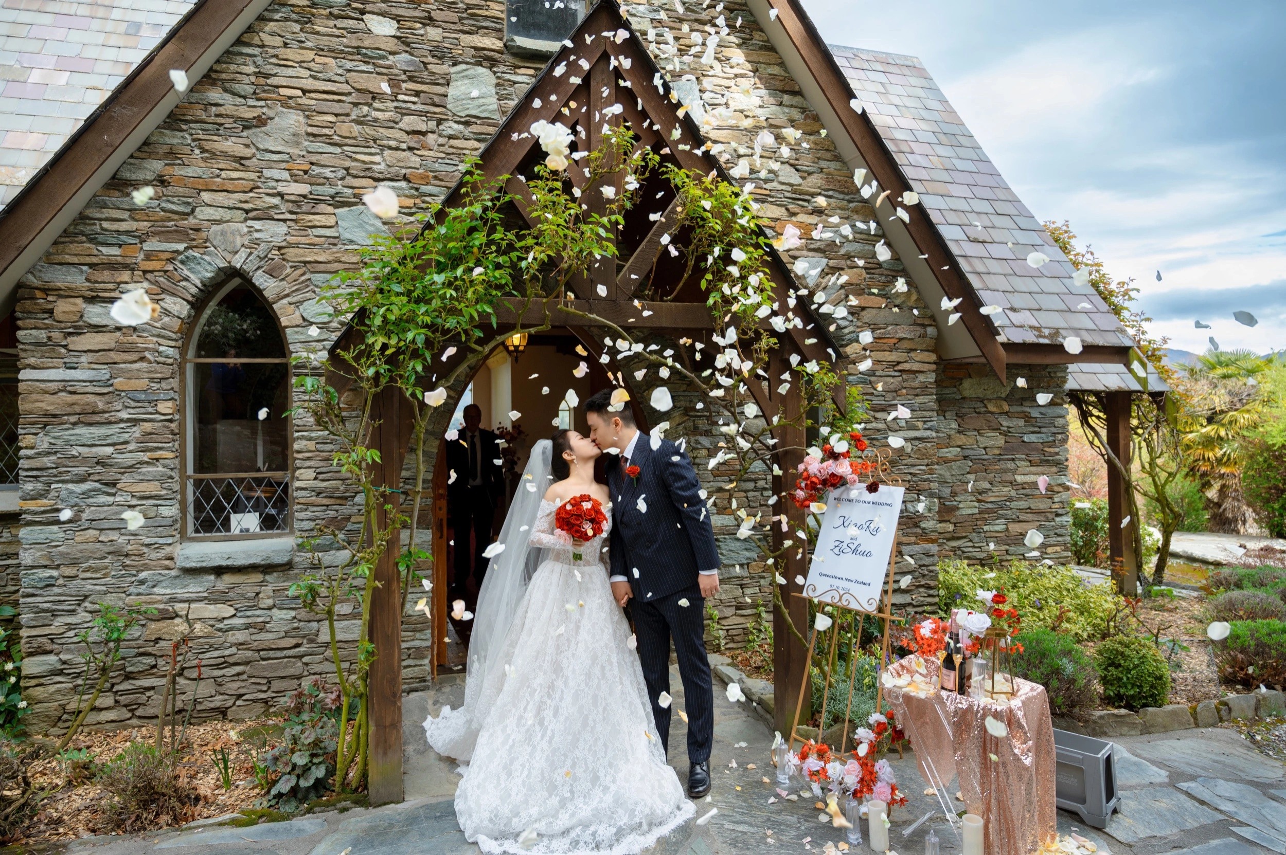 皇后镇庄园户外婚礼(婚礼仪式)