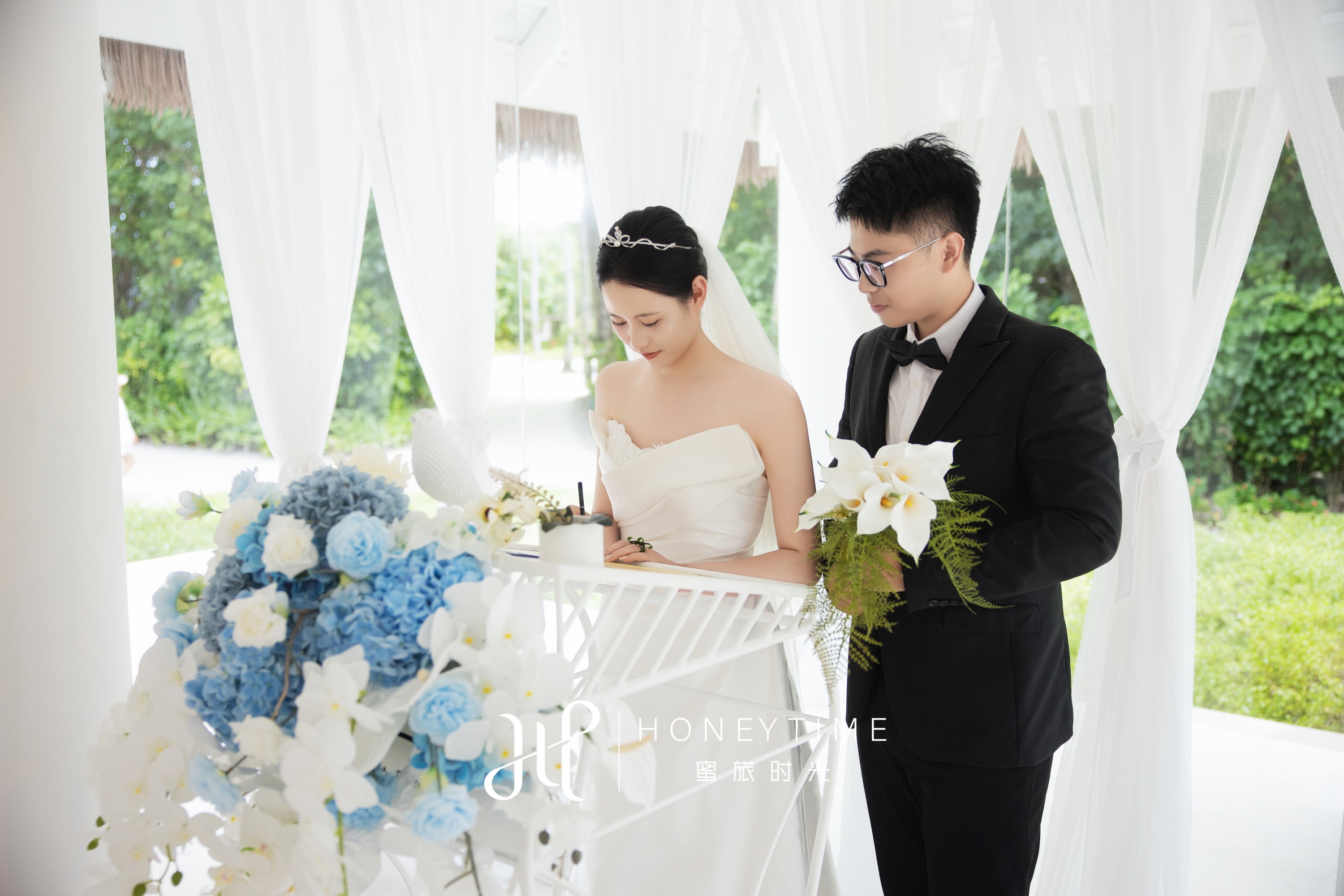 H&G(阿雅达岛教堂婚礼+婚纱照)