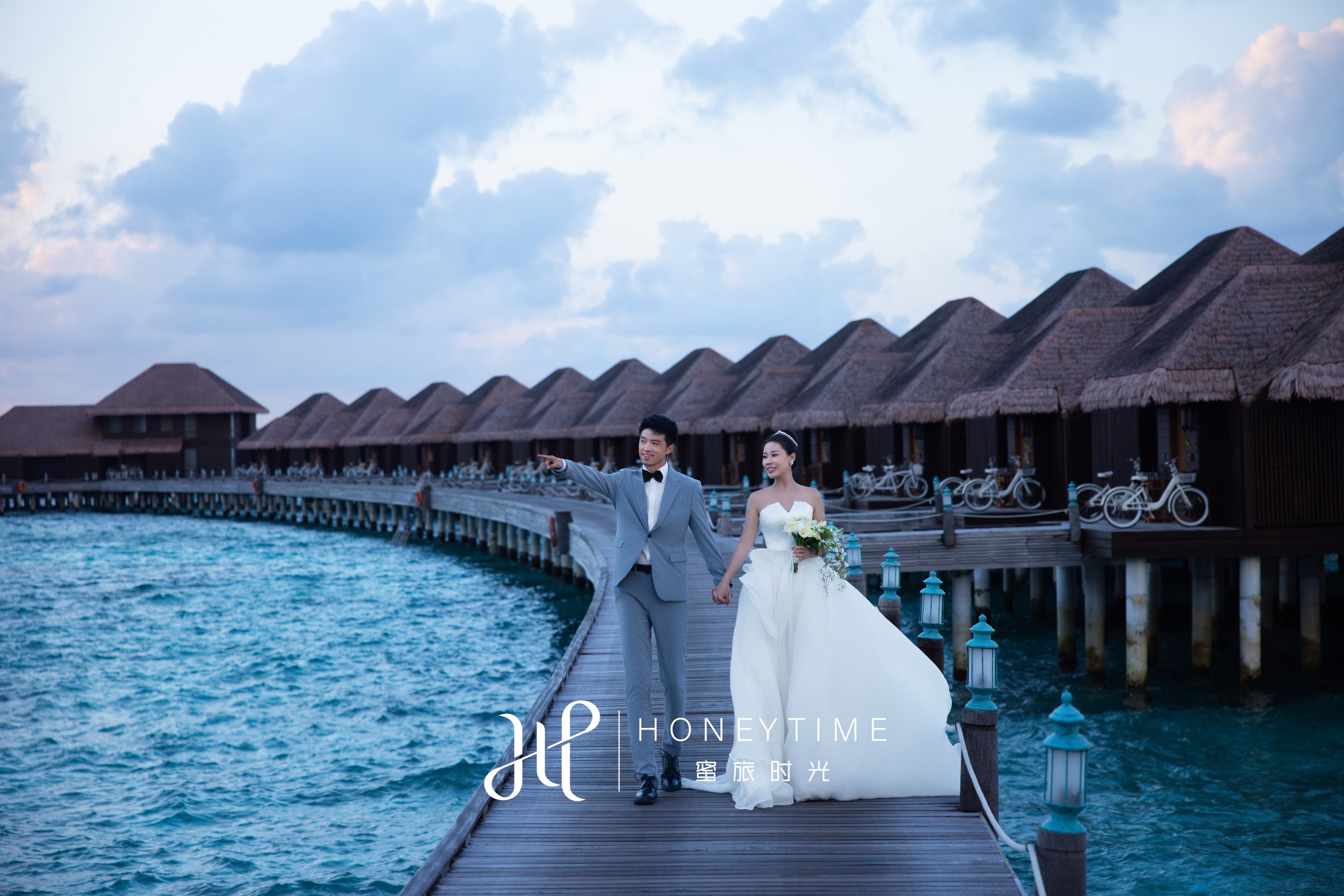 H&Z(阿雅达岛蓝色主题沙滩婚礼)