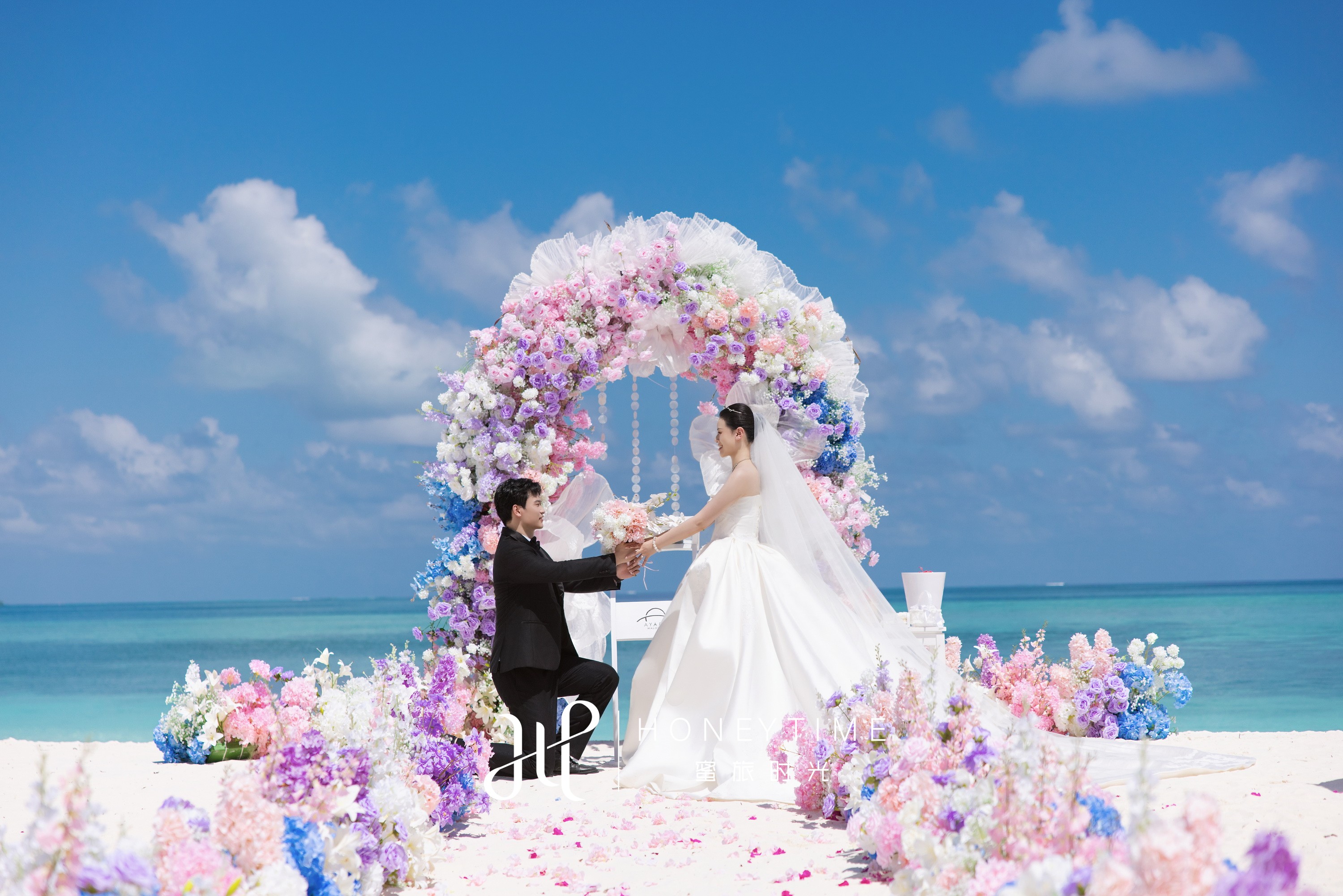 T&X(阿雅达岛粉紫潮新主题婚礼)