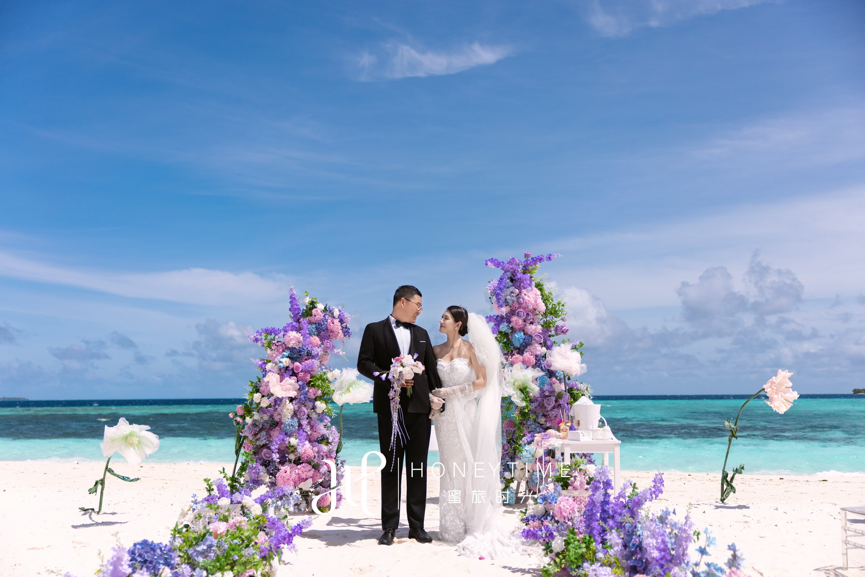 W&L(阿雅达岛紫粉色沙滩婚礼)
