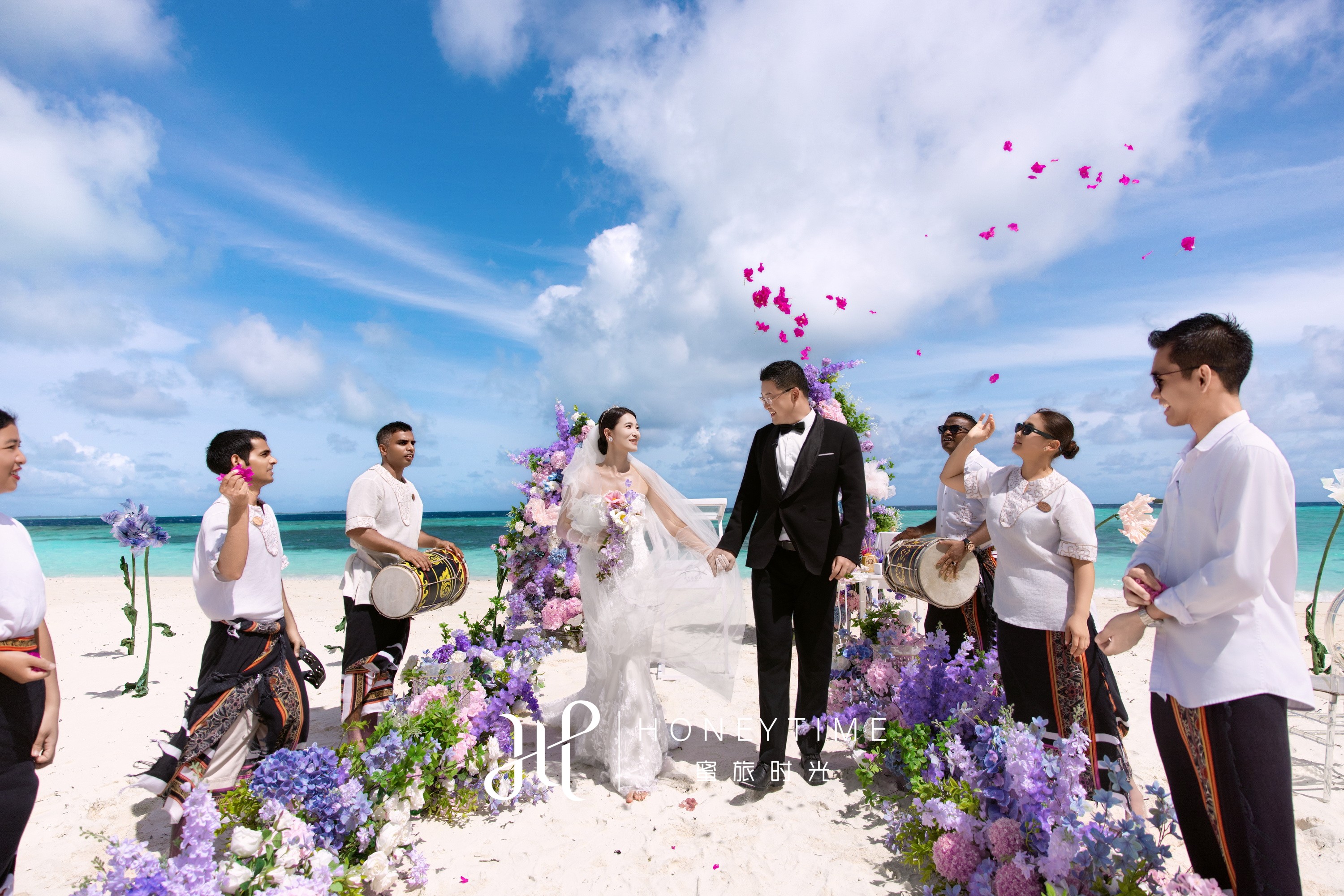 W&L(阿雅达岛紫粉色沙滩婚礼)