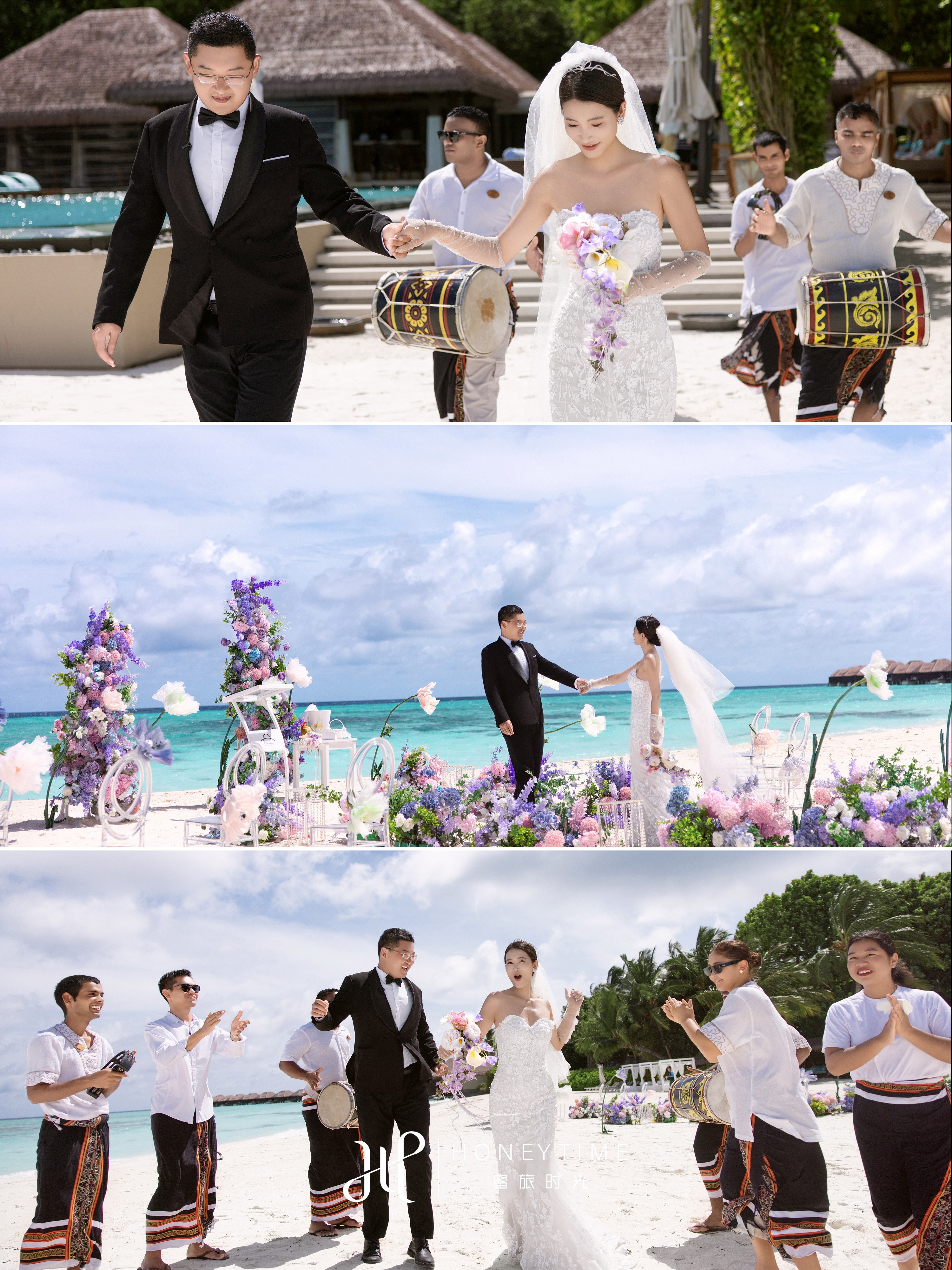 W&L(阿雅达岛紫粉色沙滩婚礼)