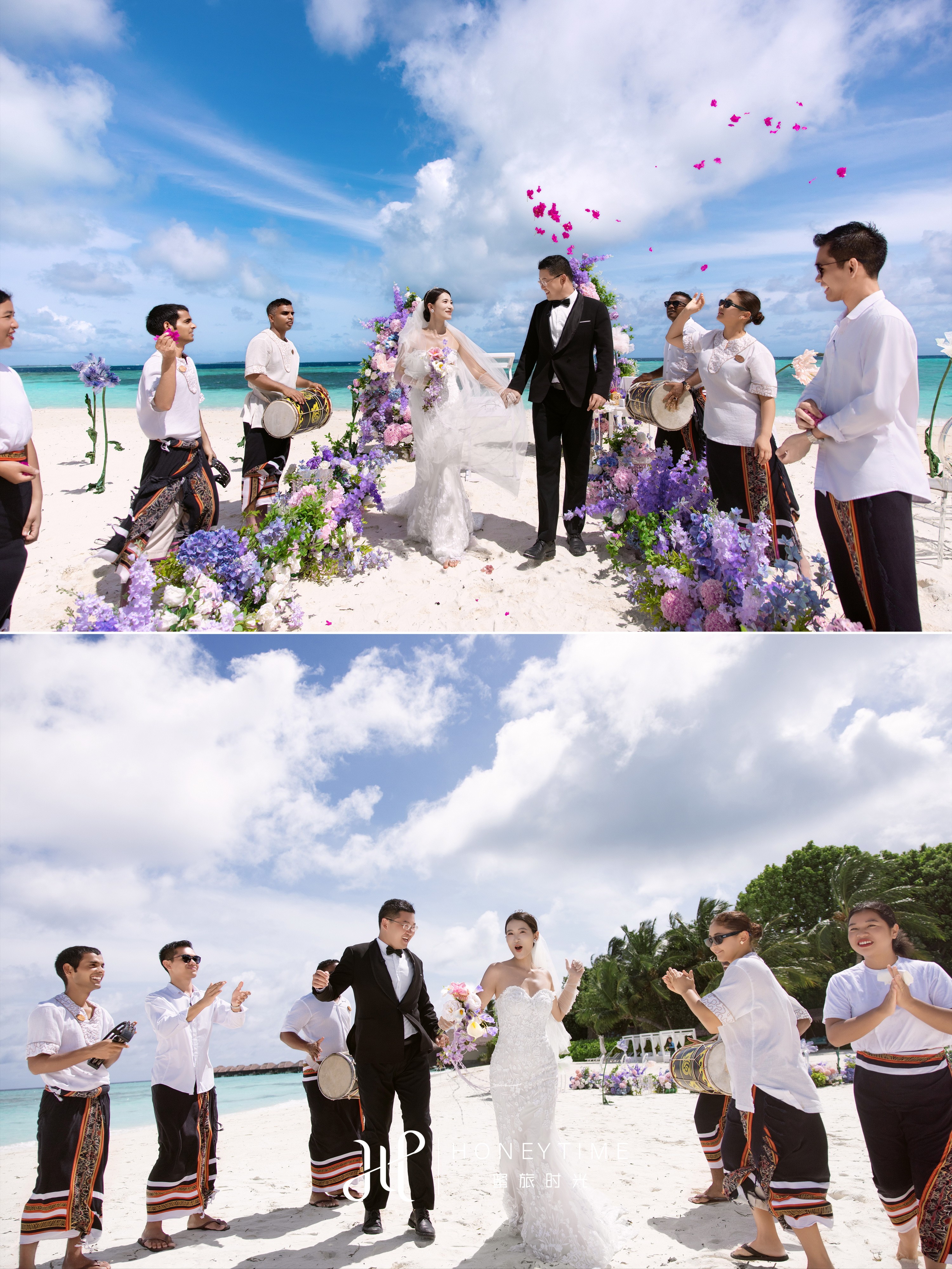 W&L(阿雅达岛紫粉色沙滩婚礼)