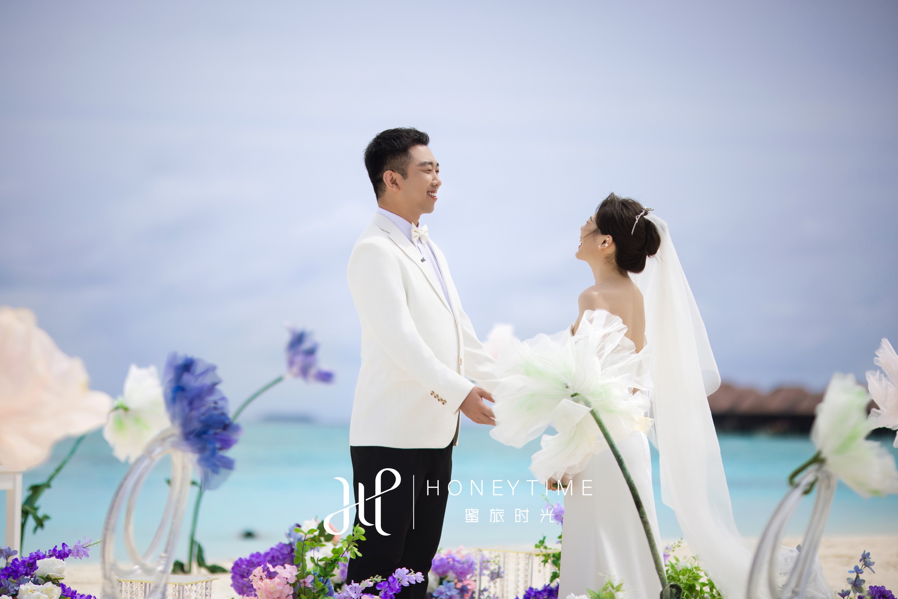 F&M(阿雅达岛紫粉色沙滩婚礼)