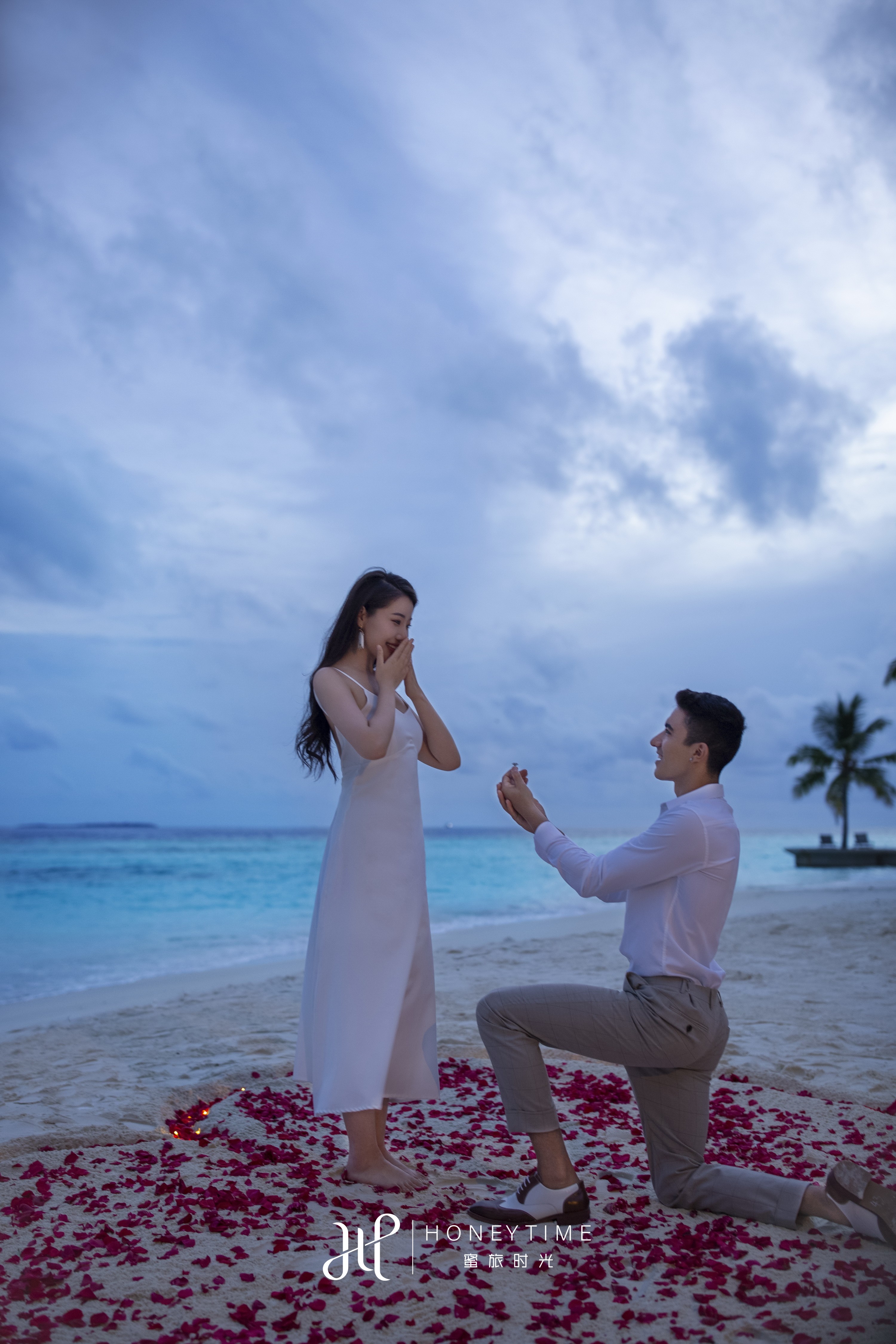 阿雅达岛求婚合集