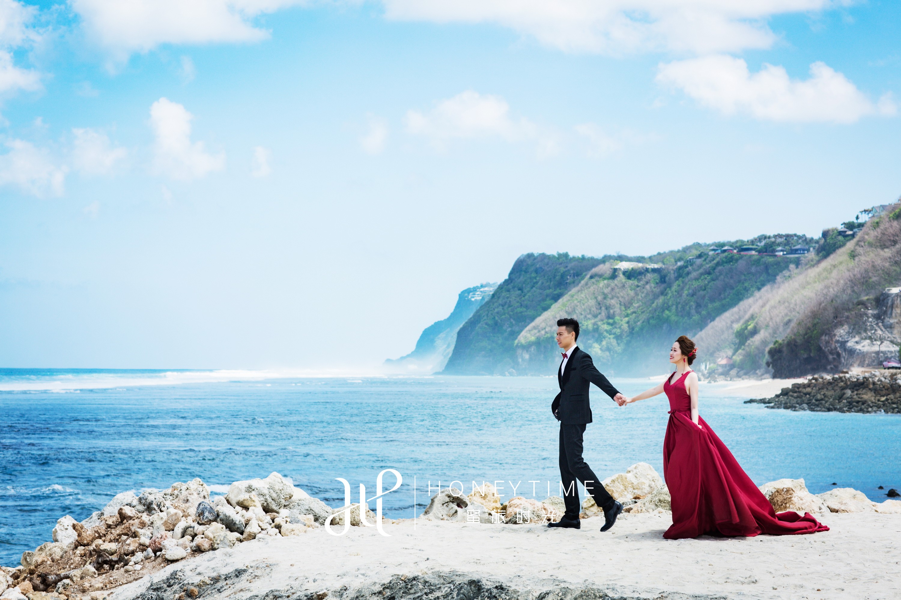 Z&C( 巴厘岛高尔夫悬崖海景婚礼+婚纱照)