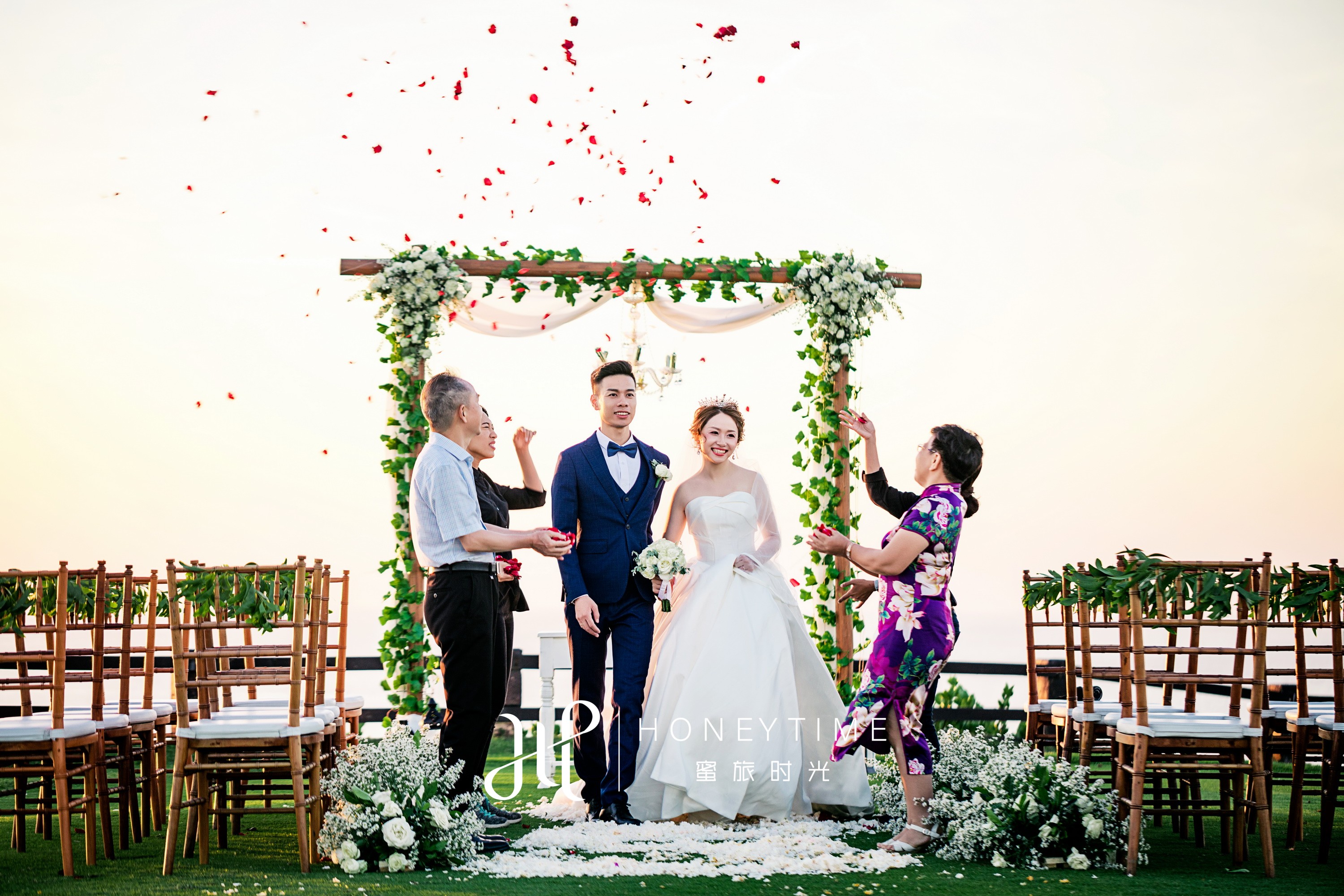 Z&C( 巴厘岛高尔夫悬崖海景婚礼+婚纱照)