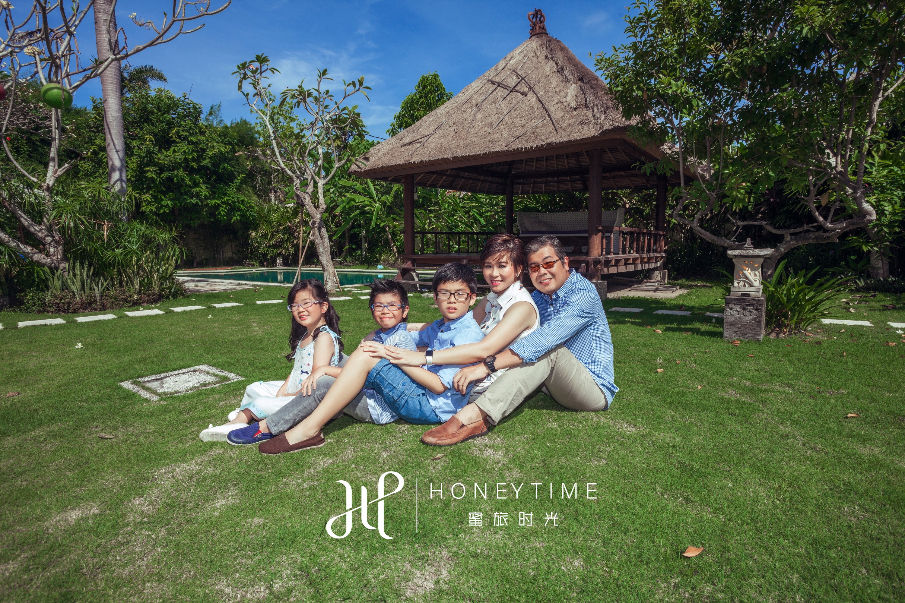 巴厘岛全家福