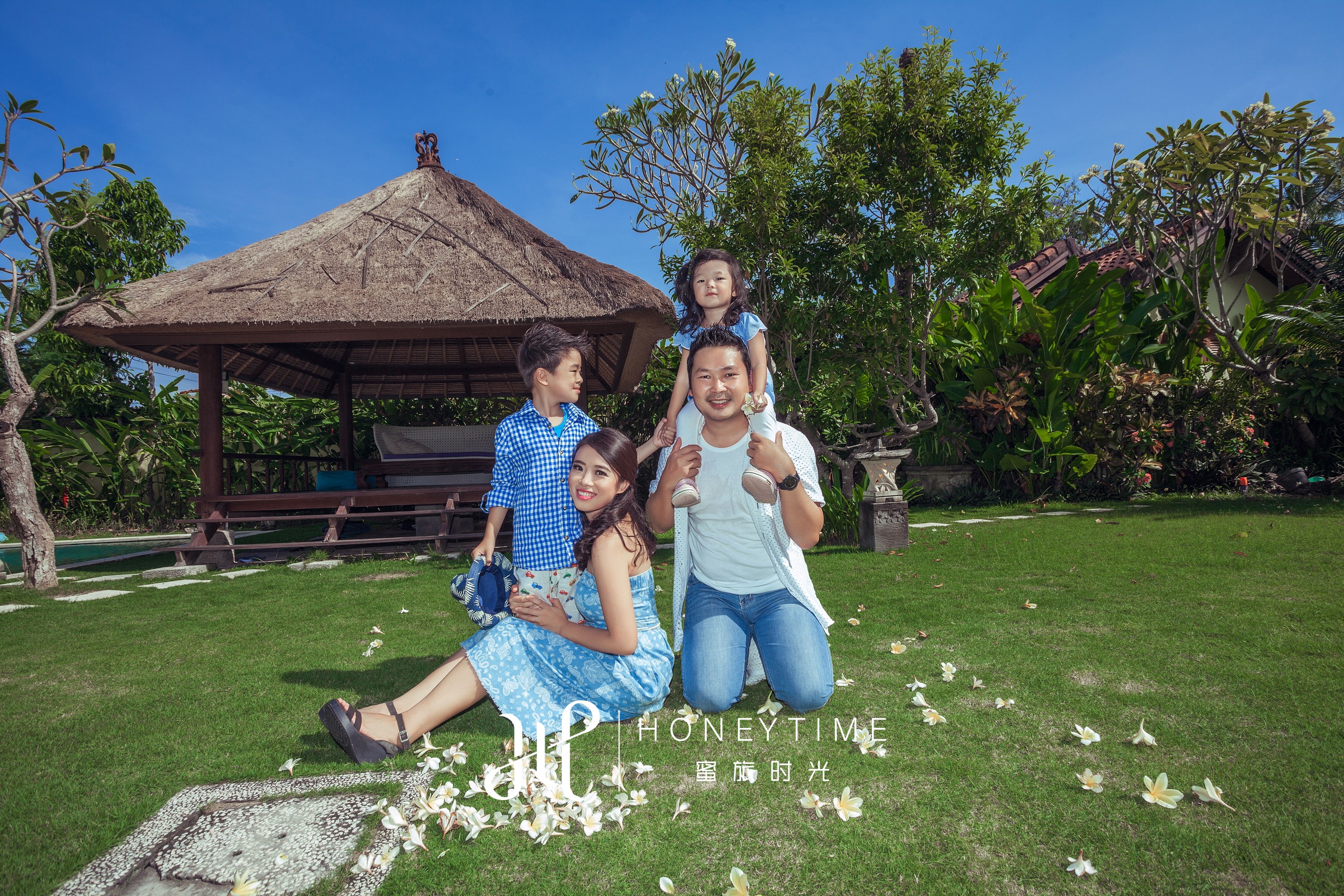 巴厘岛全家福