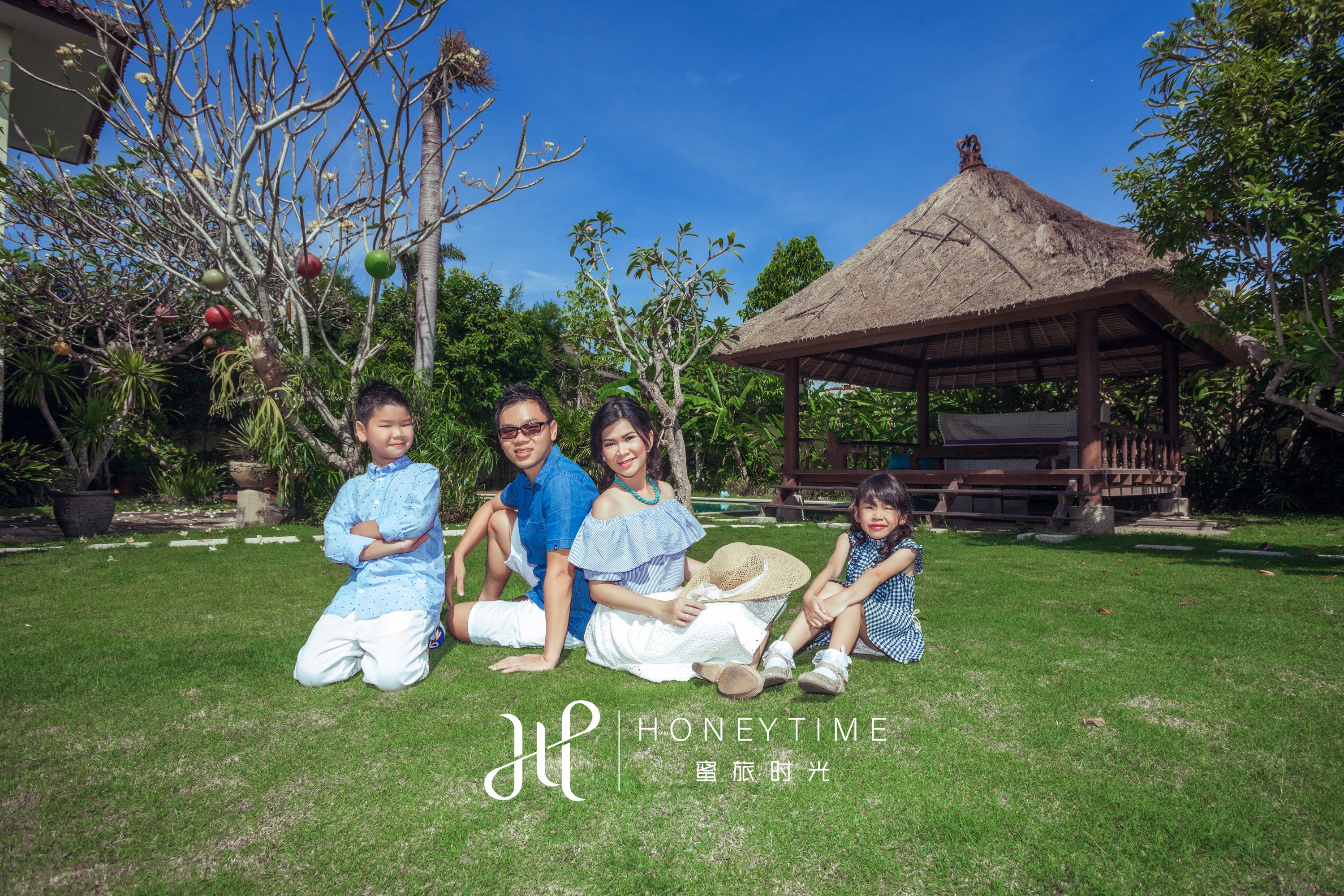 巴厘岛全家福