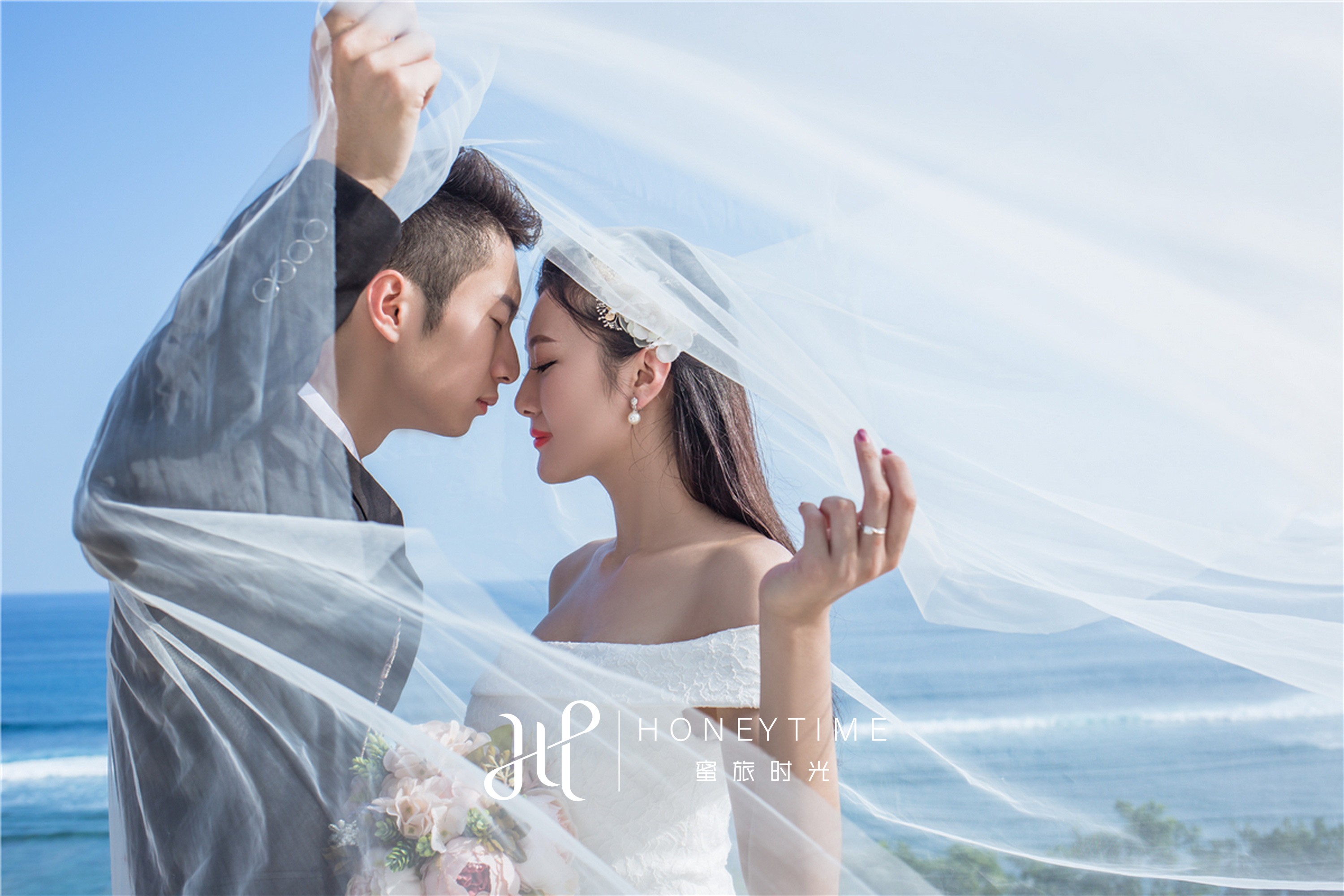 巴厘岛悬崖沙滩景