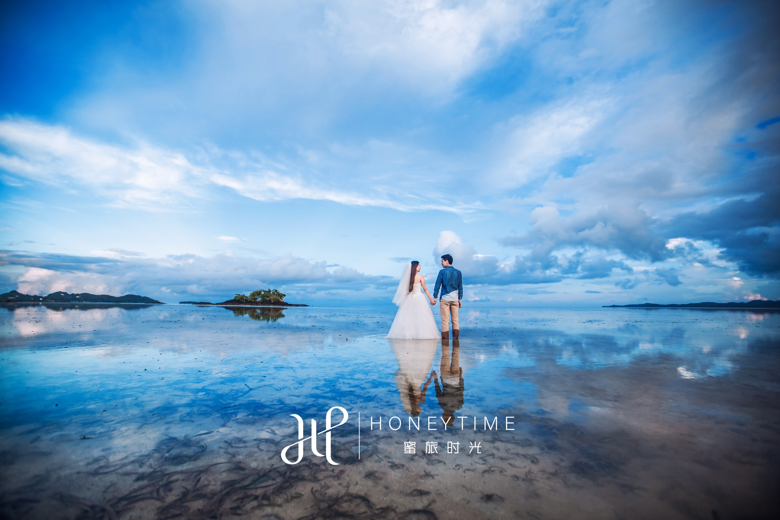 拍摄景点:镜面海