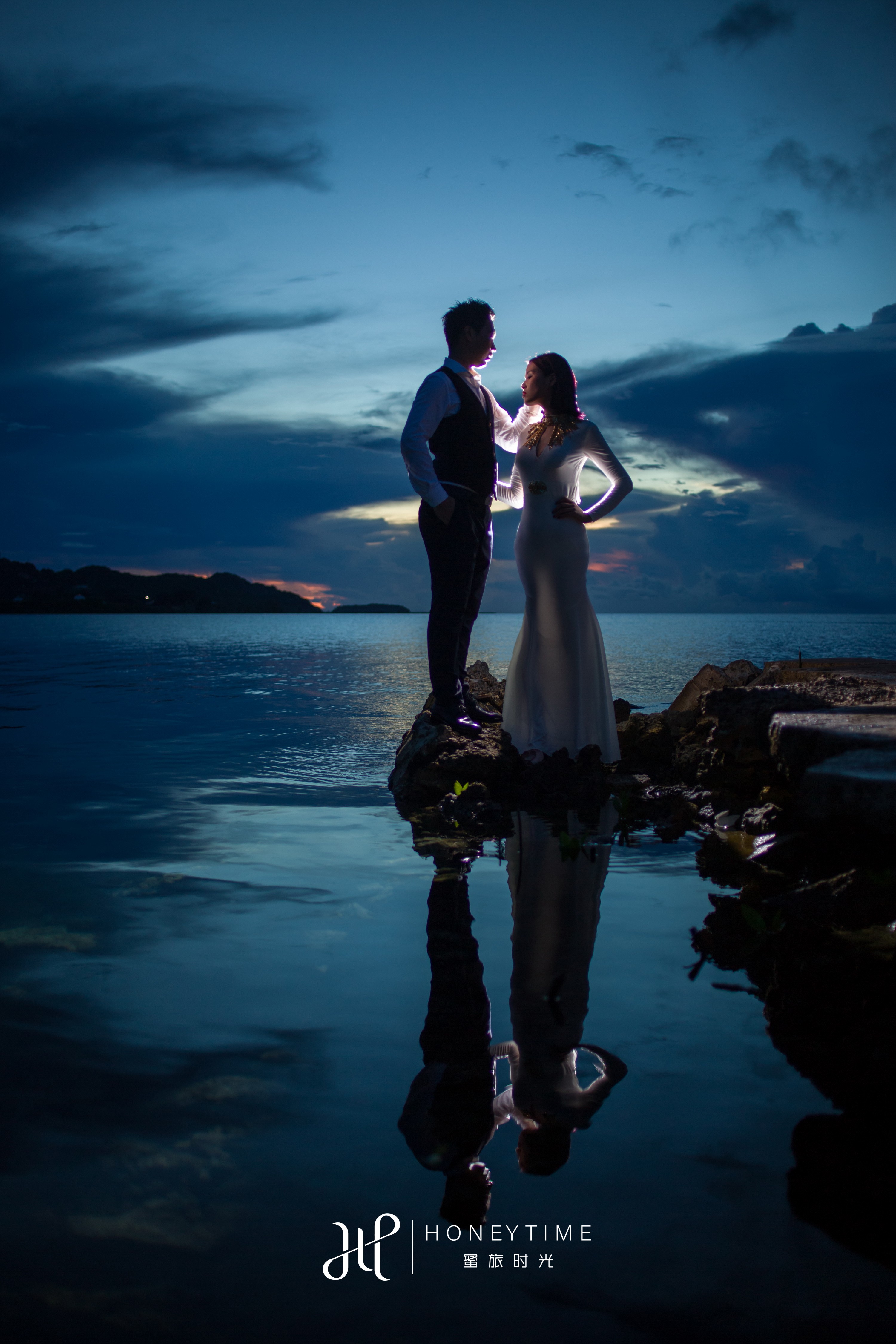 拍摄景点:镜面海