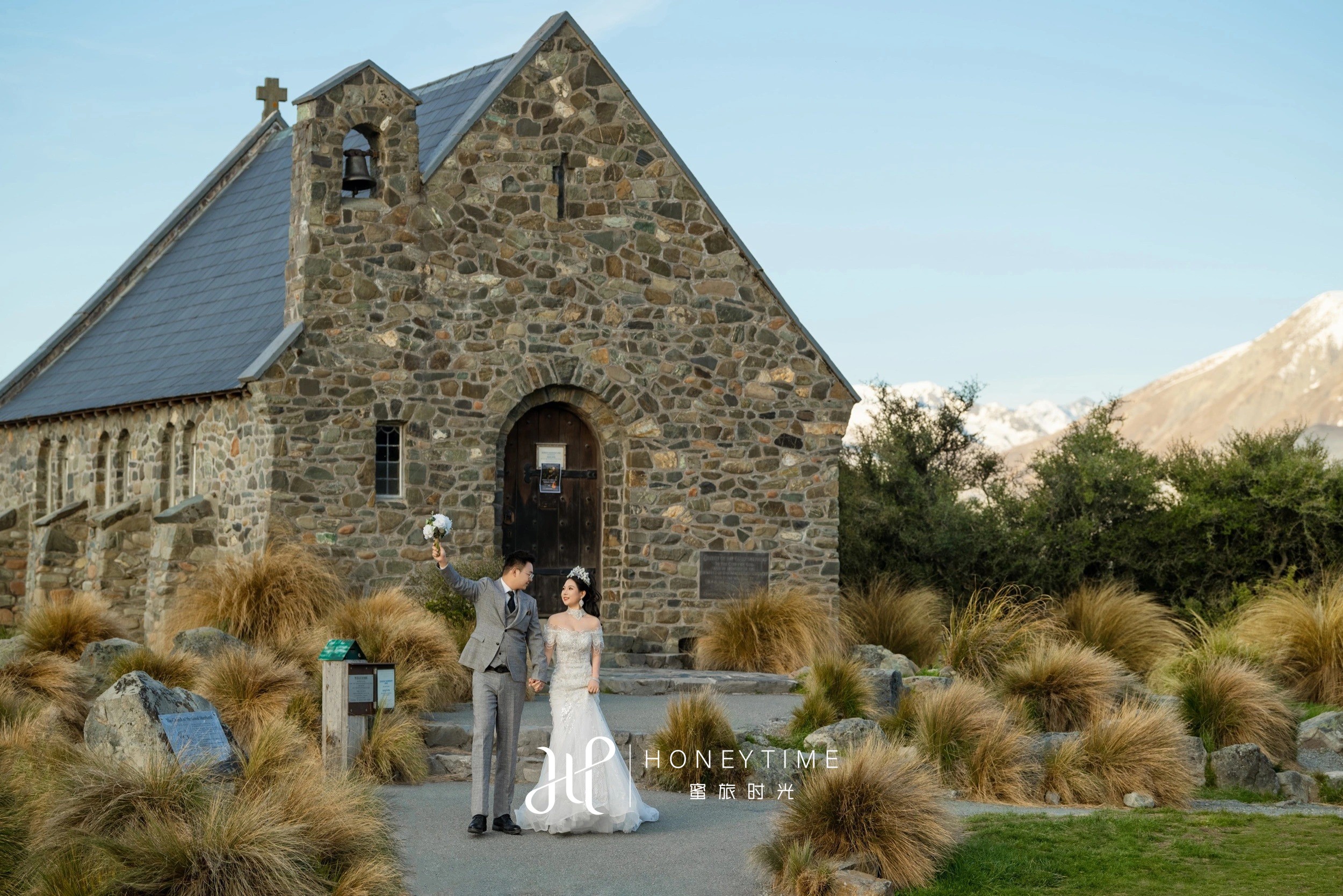 蒂卡波牧羊人教堂&蒂卡波湖边