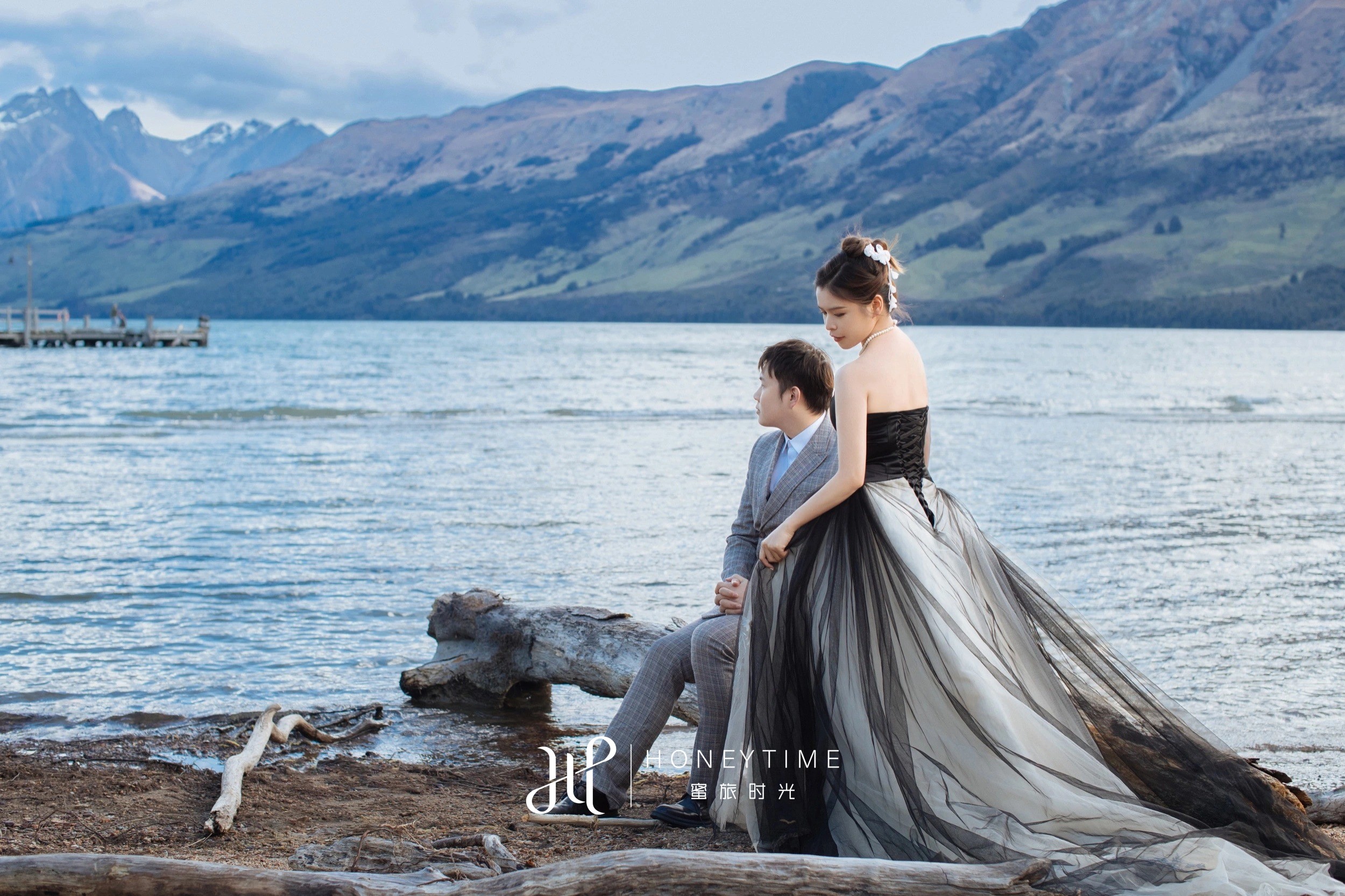 格林诺奇湖边与码头