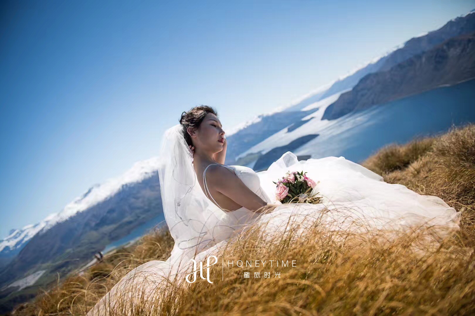 瓦纳卡直升机拍摄