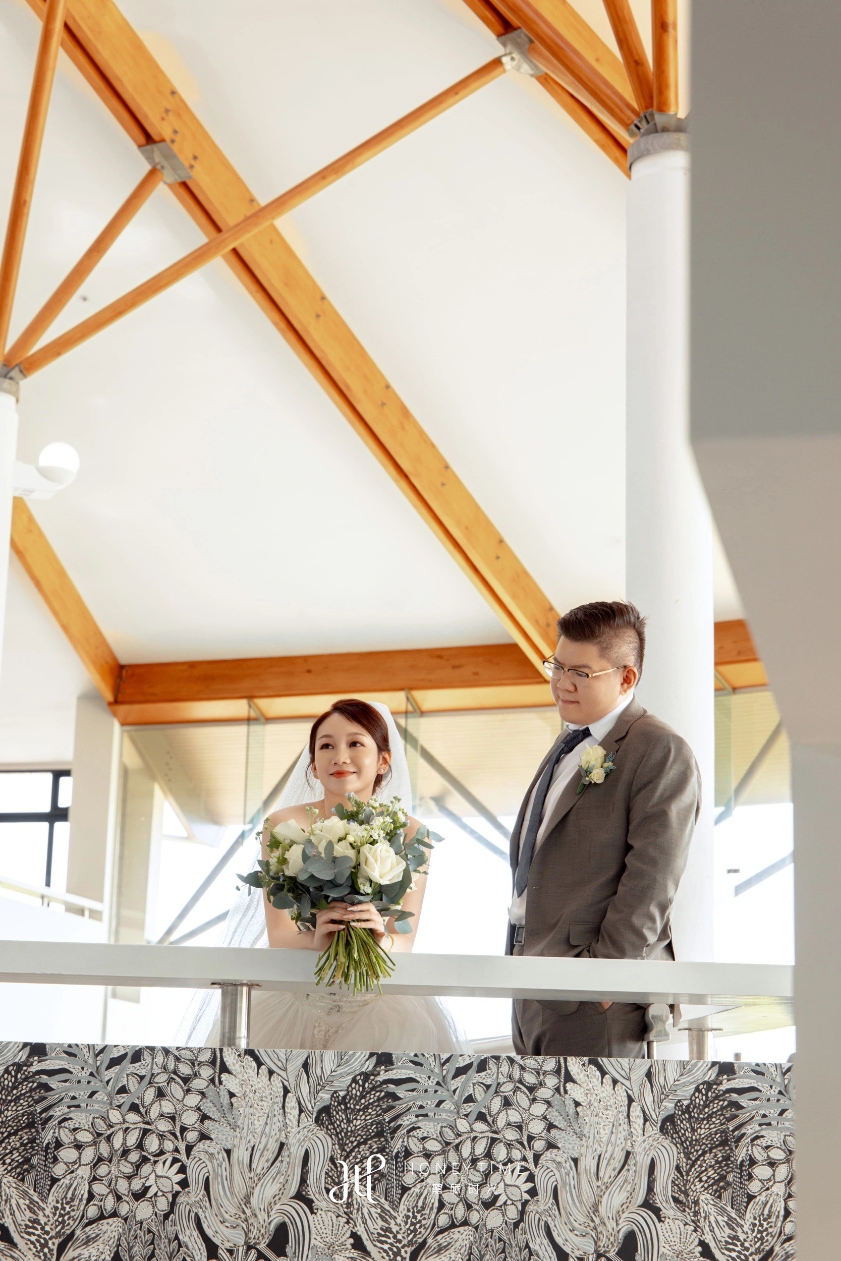 新西兰奥克兰海景高尔夫草坪婚礼(婚前准备)