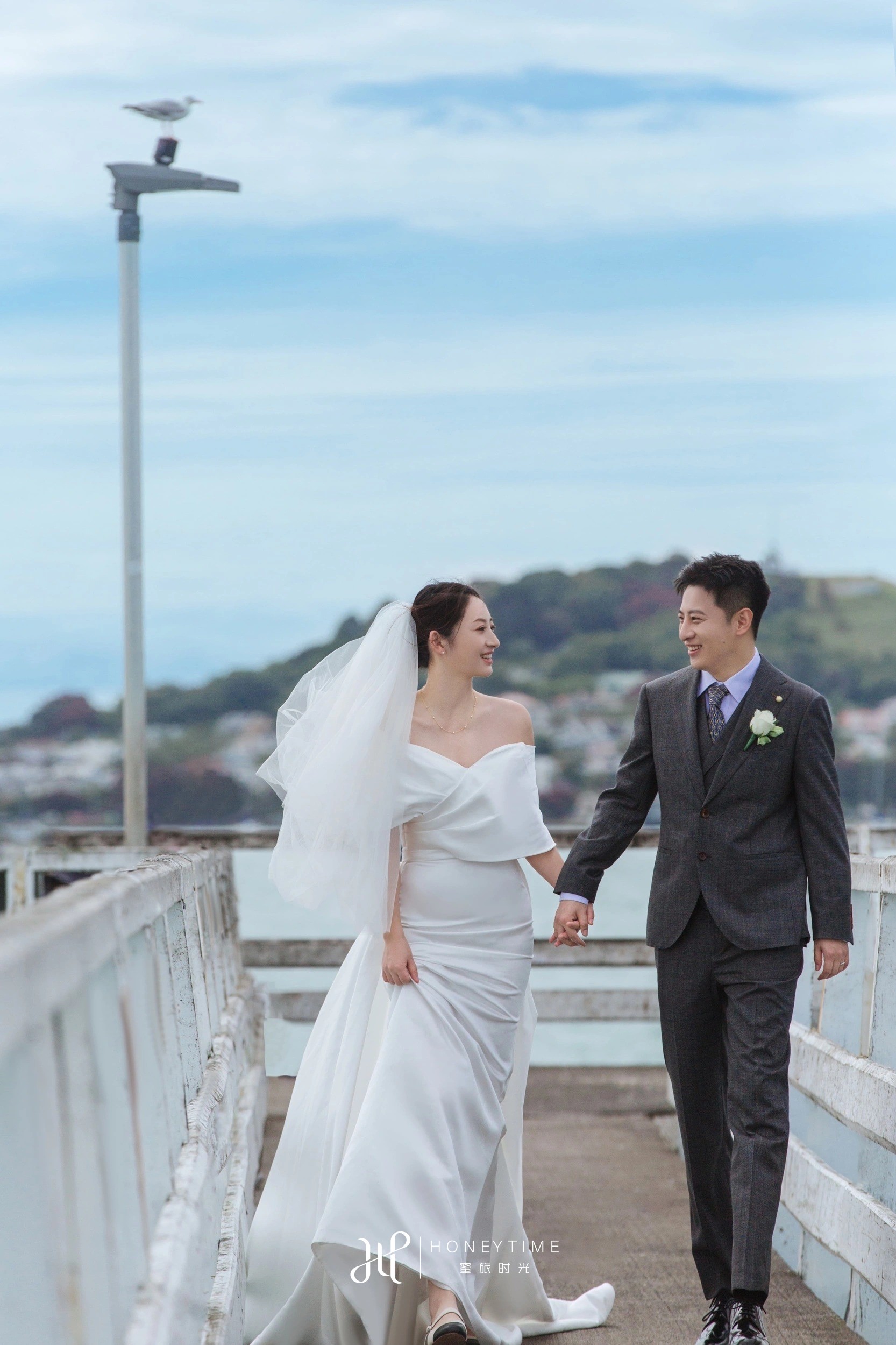 奥克兰教堂婚礼(外景拍摄)