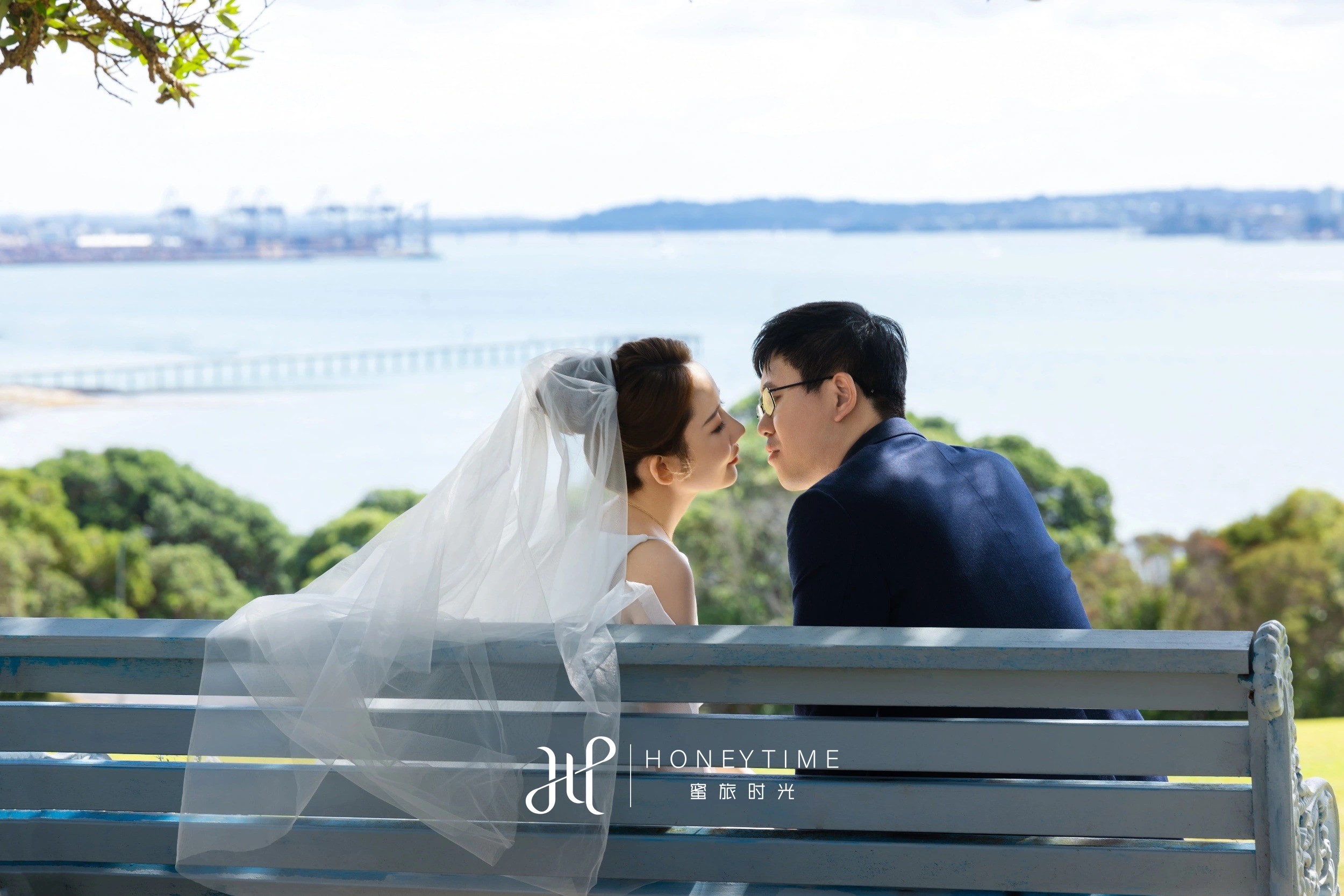 奥克兰教堂婚礼(外景拍摄)