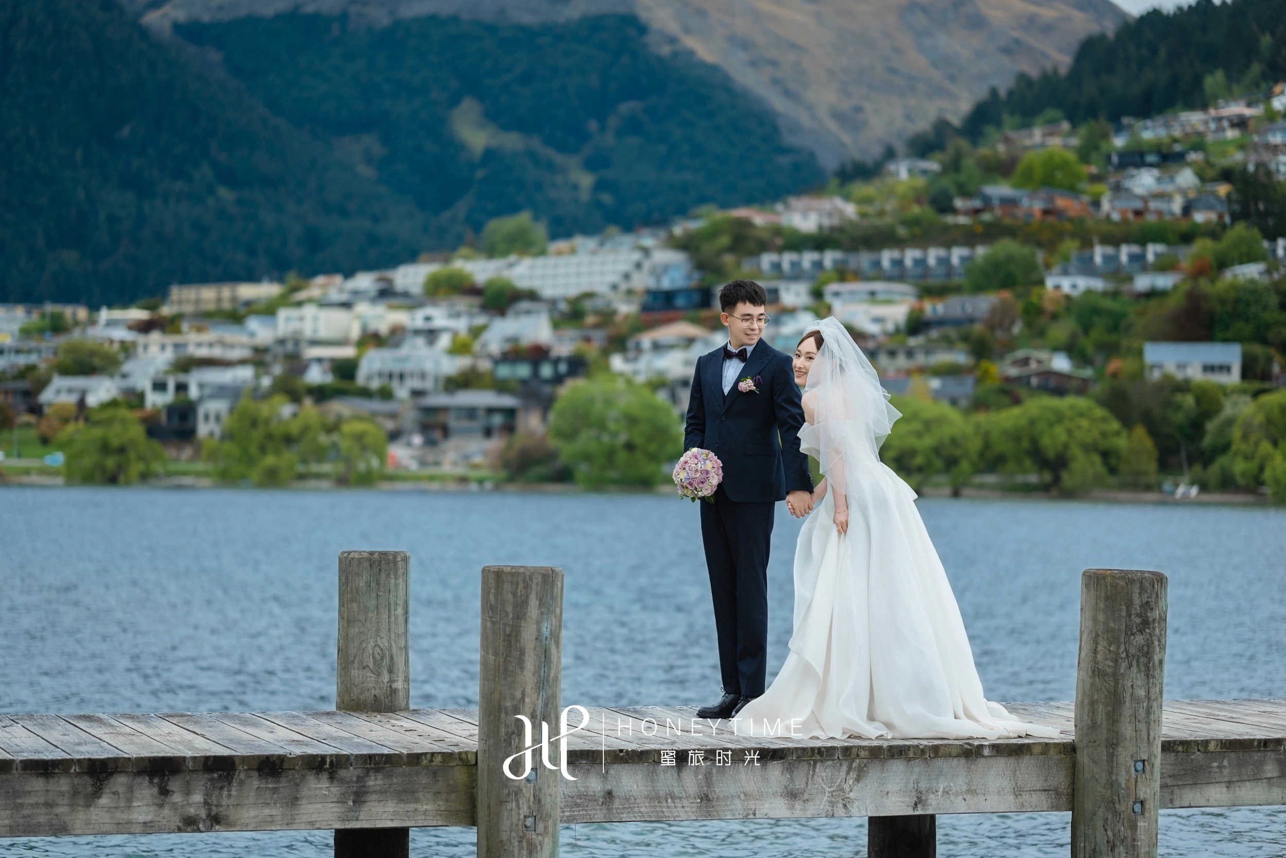 皇后镇峡谷婚礼(外景拍摄)