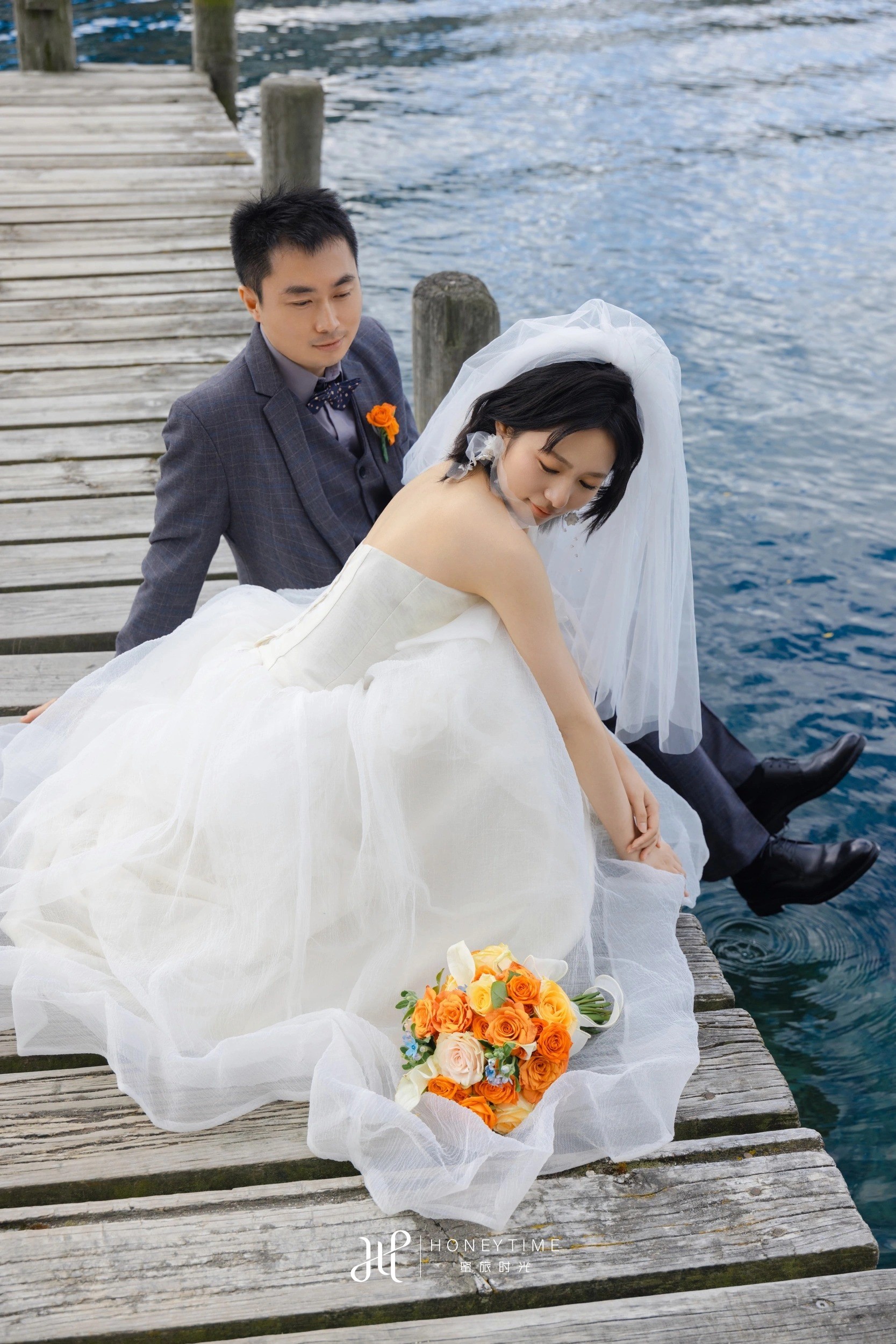 皇后镇峡谷婚礼(外景拍摄)