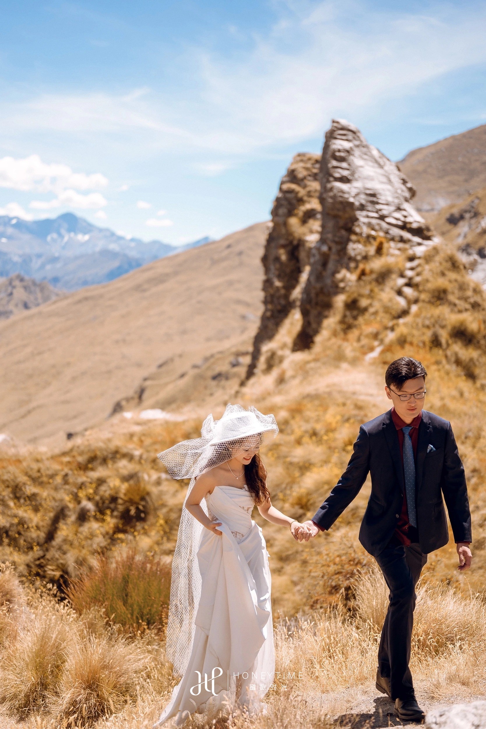 皇后镇峡谷婚礼(外景拍摄)