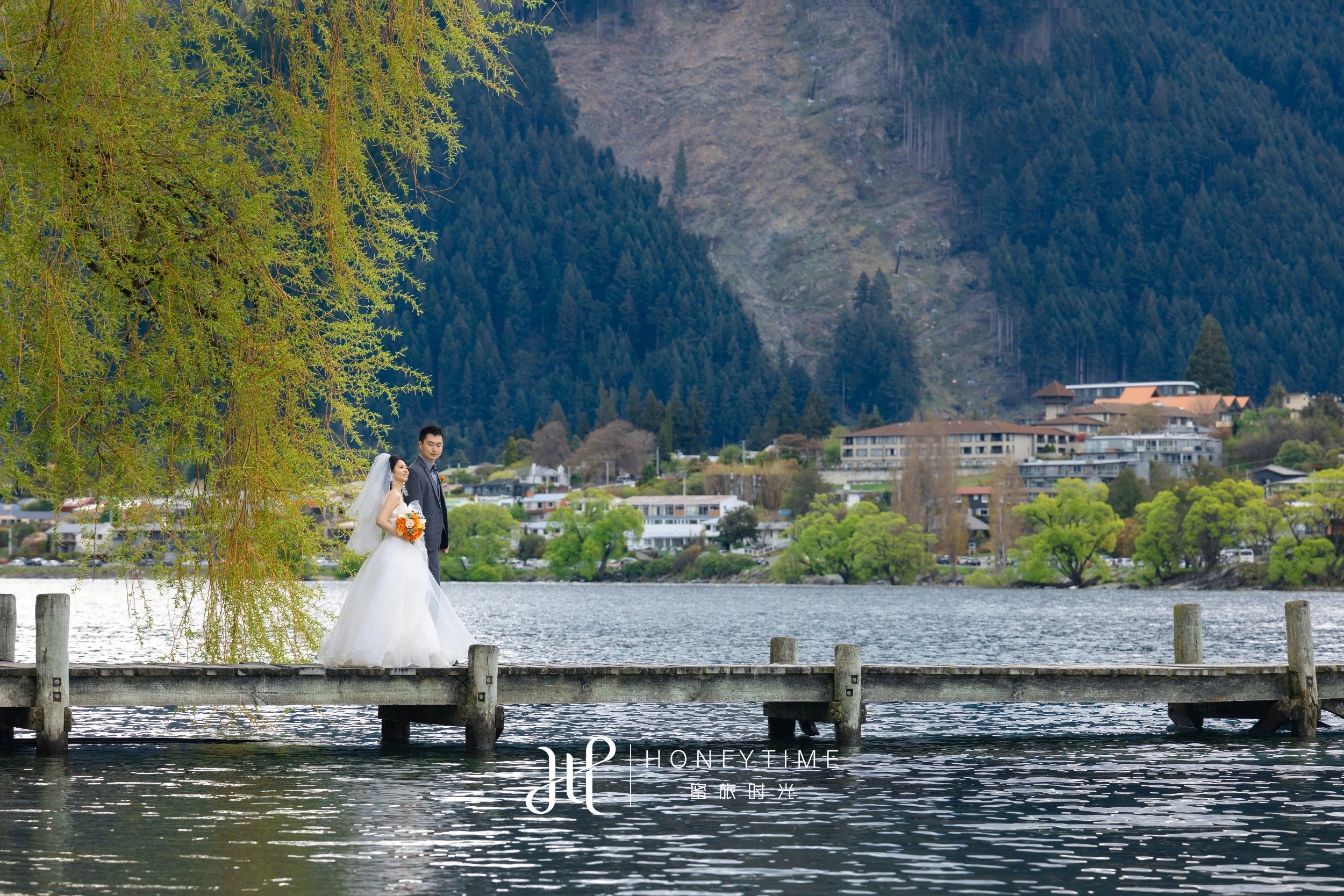 皇后镇峡谷婚礼(外景拍摄)