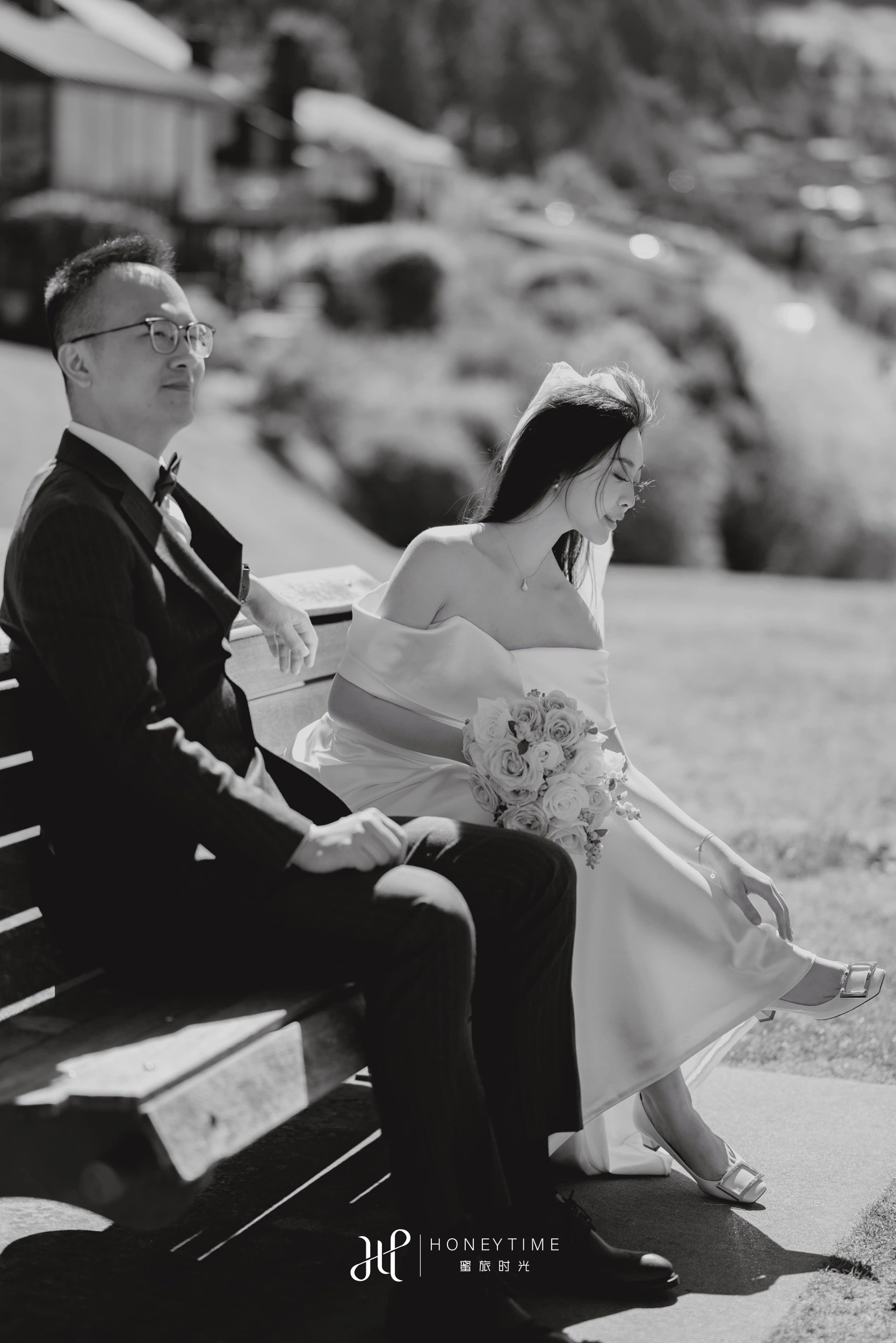 皇后镇峡谷婚礼(外景拍摄)