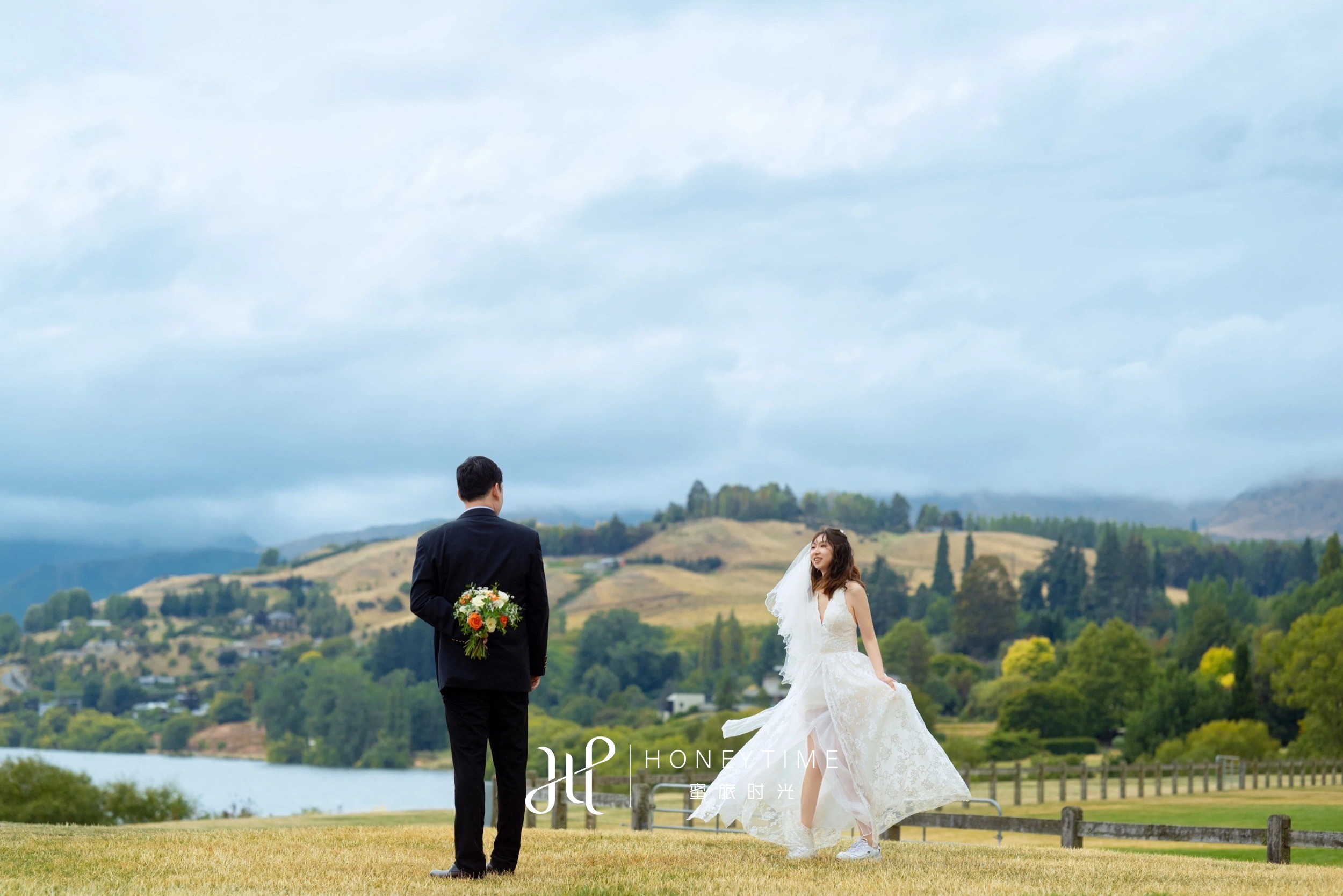 皇后镇峡谷婚礼(外景拍摄)