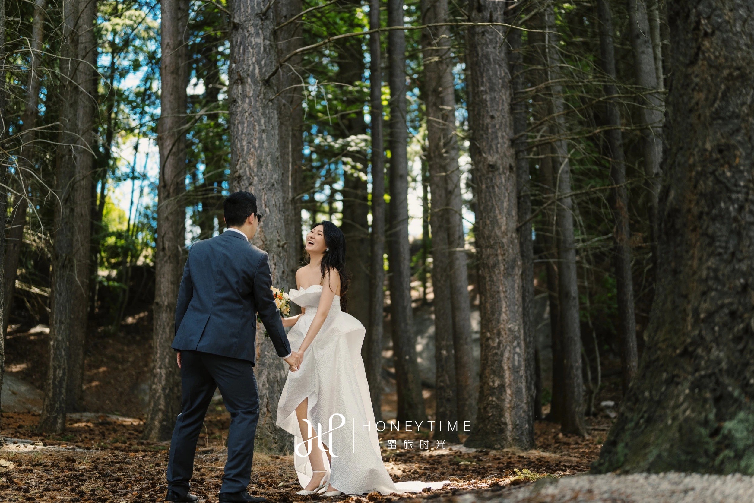 皇后镇峡谷婚礼(外景拍摄)