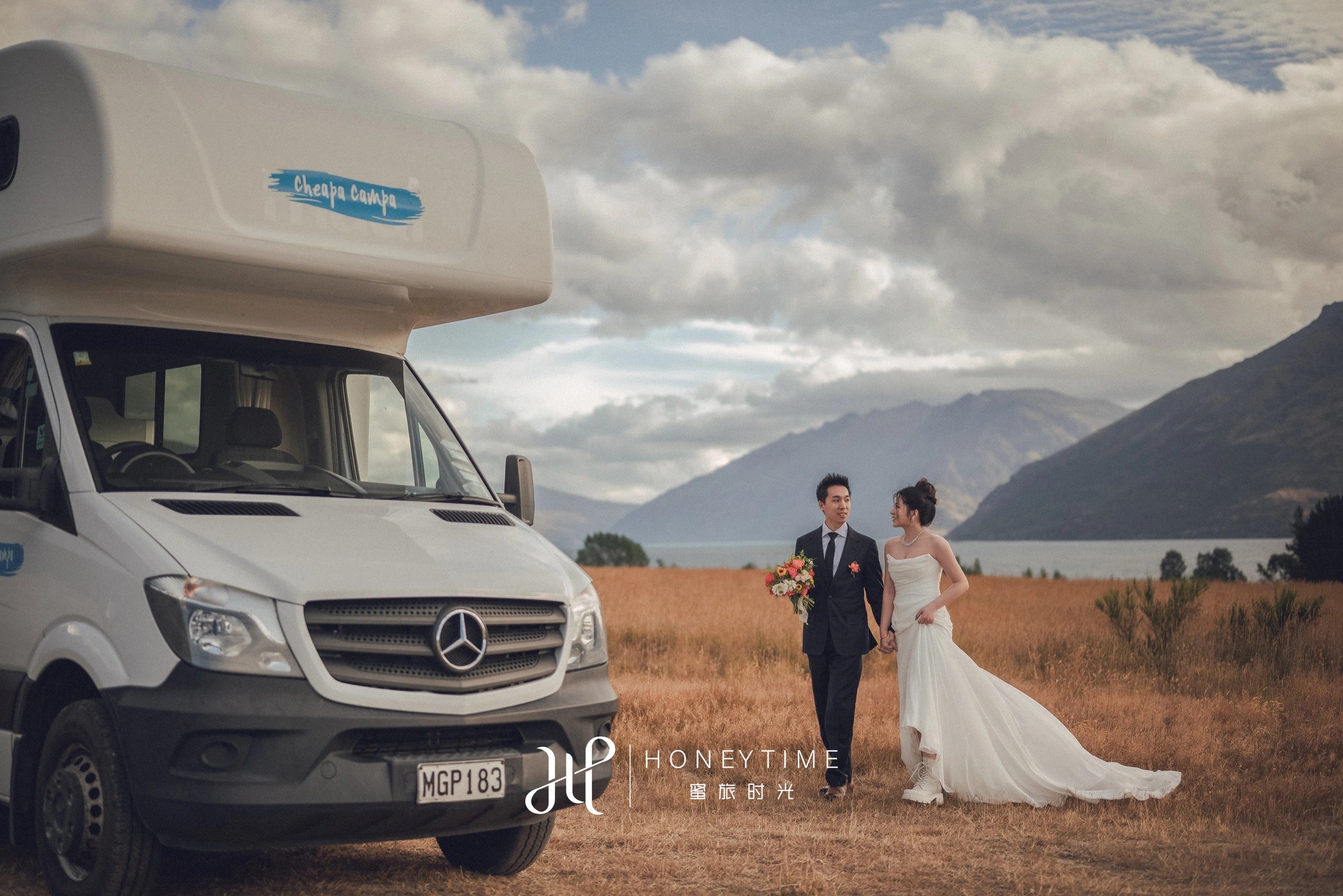 皇后镇峡谷婚礼(外景拍摄)