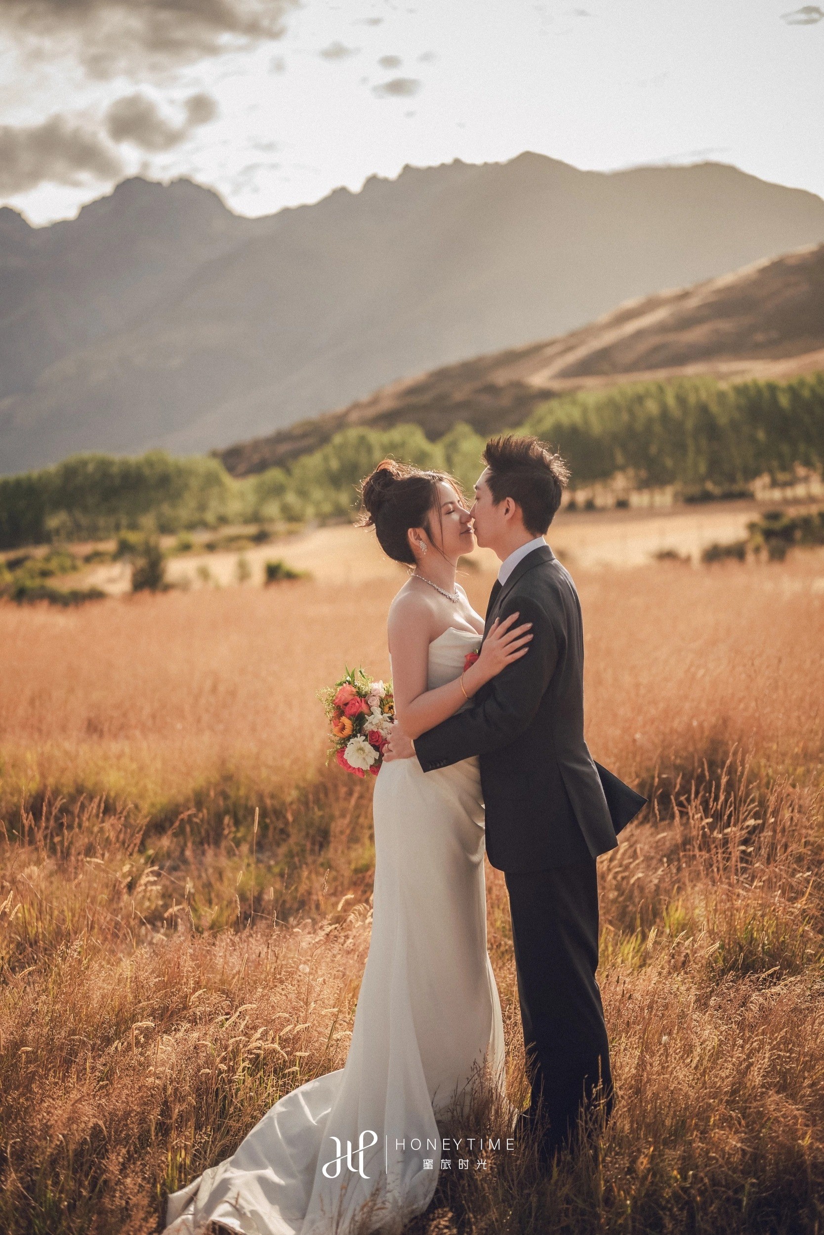 皇后镇峡谷婚礼(外景拍摄)