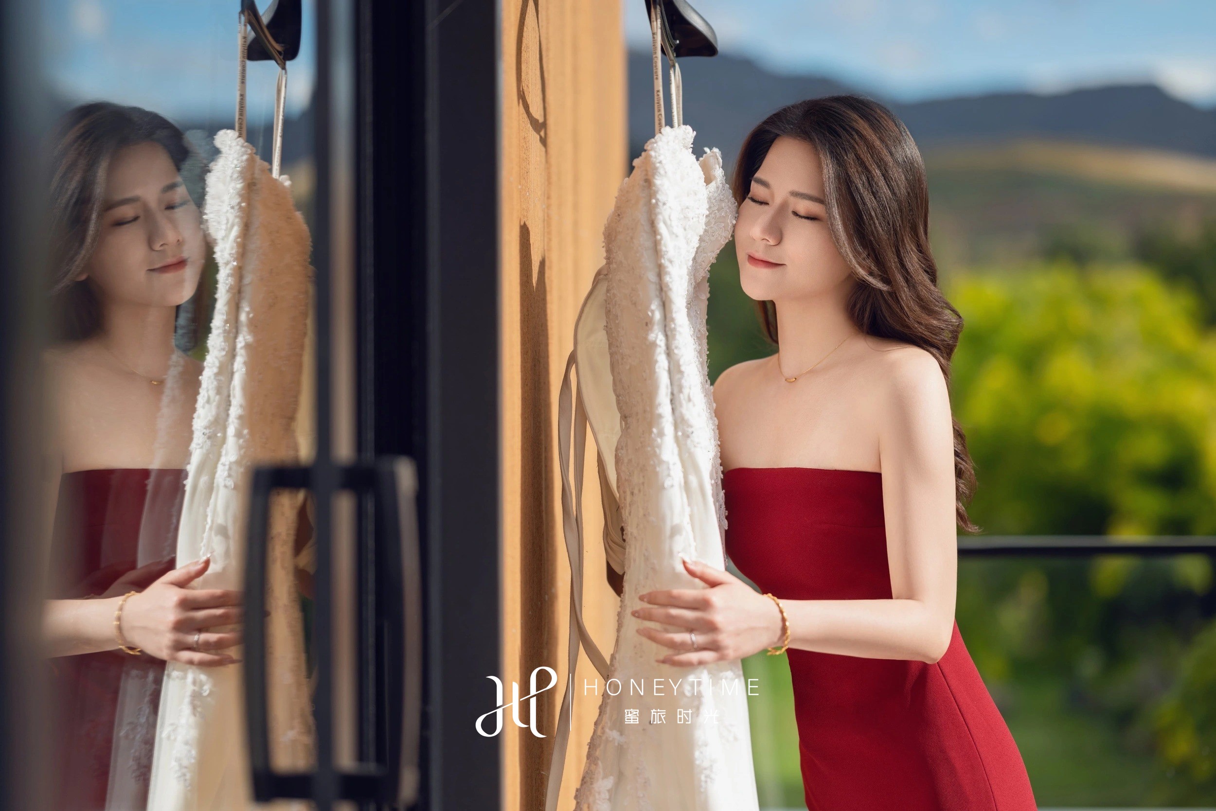 皇后镇庄园户外婚礼(婚前准备)