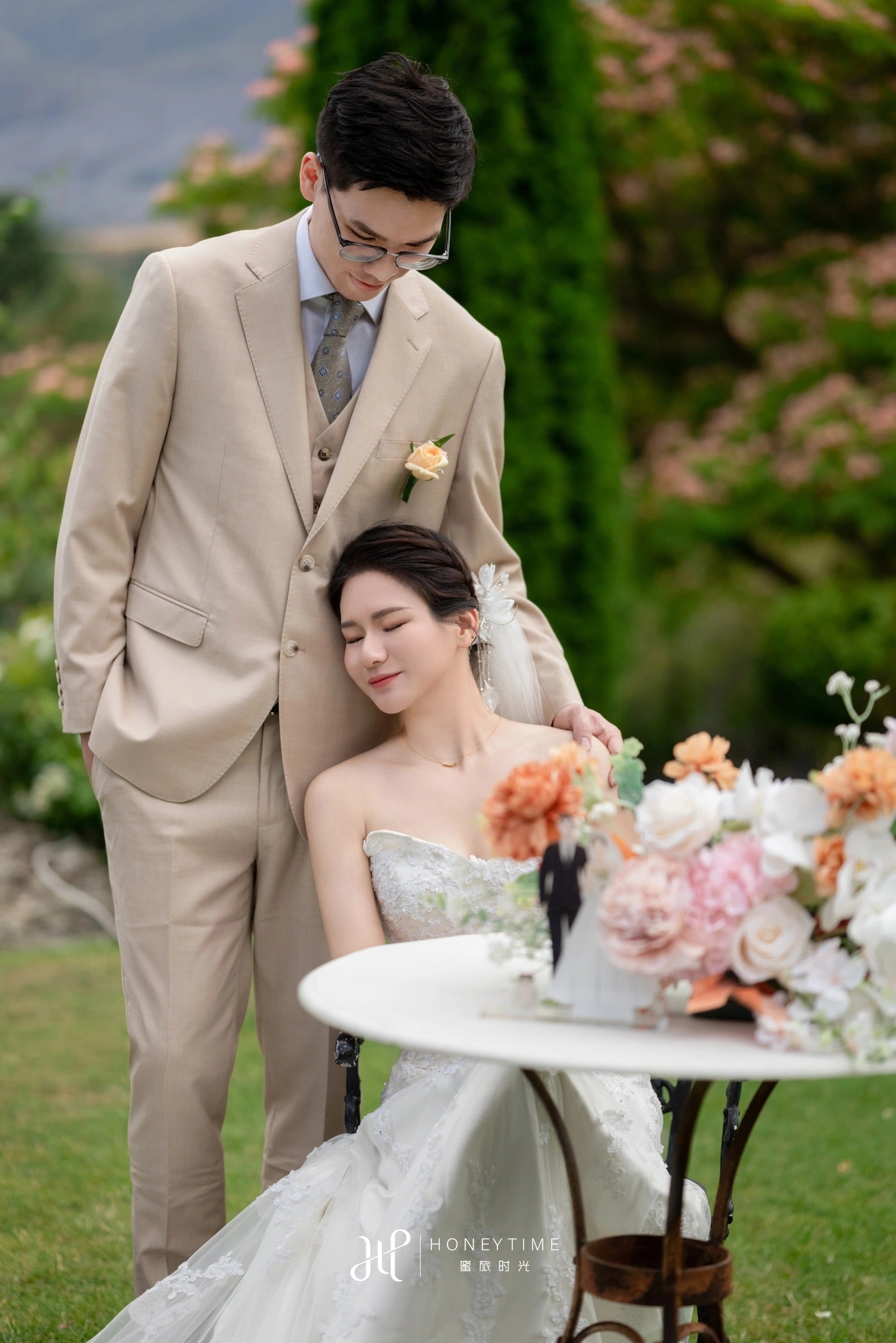 皇后镇庄园户外婚礼(婚礼仪式)