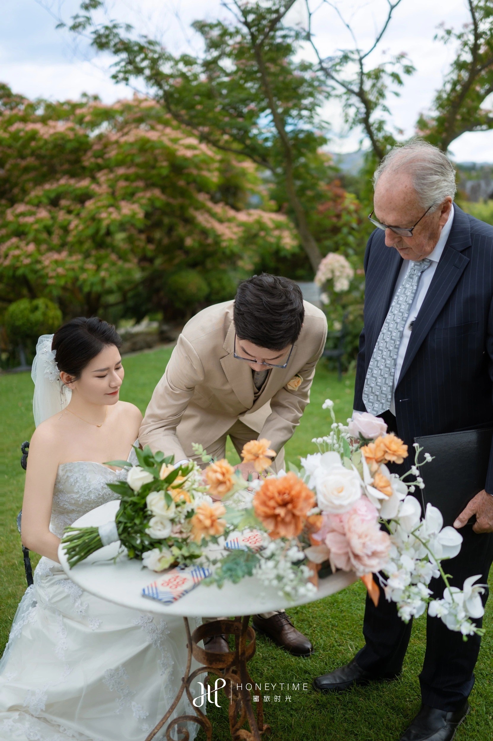 皇后镇庄园户外婚礼(婚礼仪式)