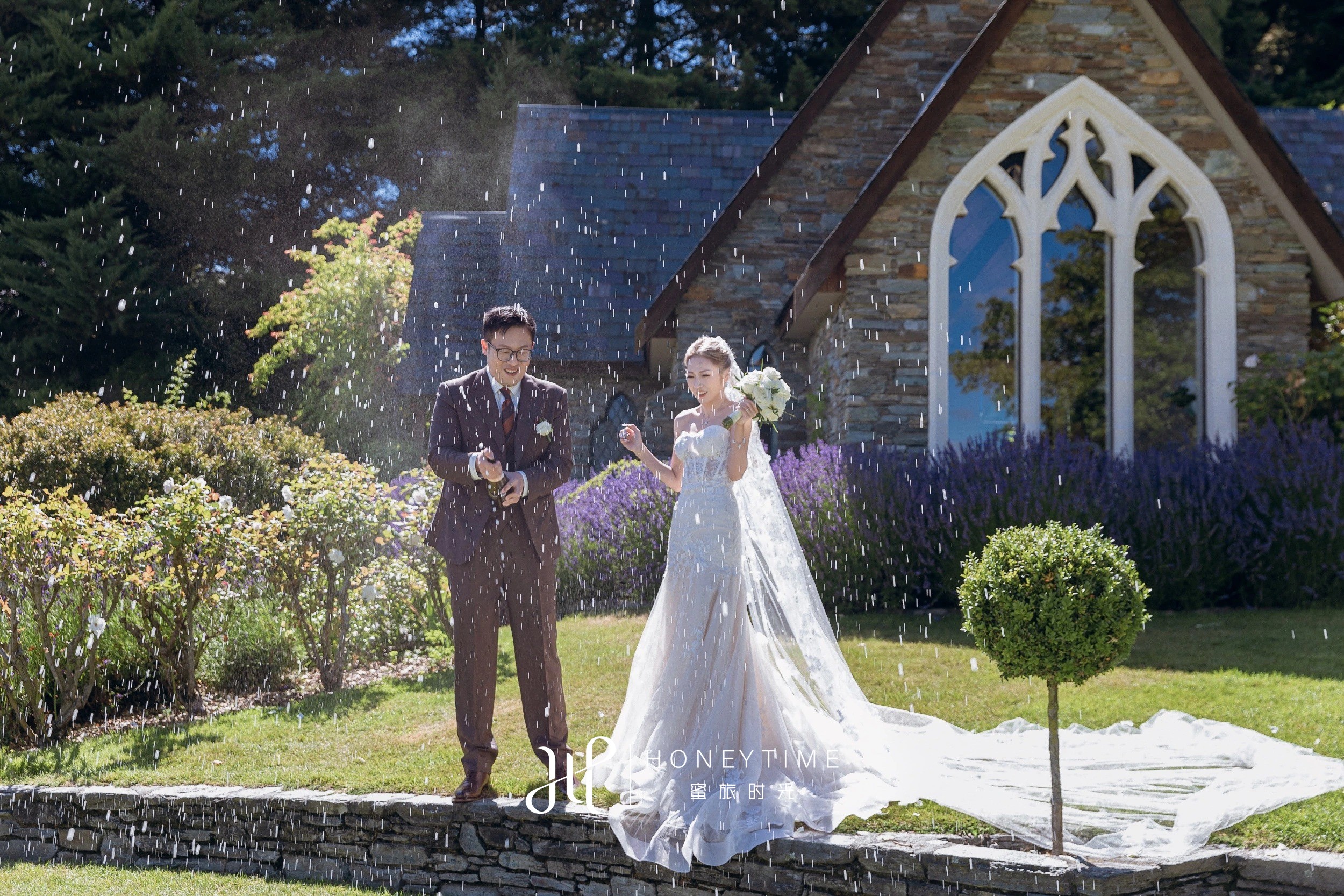 皇后镇庄园户外婚礼(婚礼仪式)