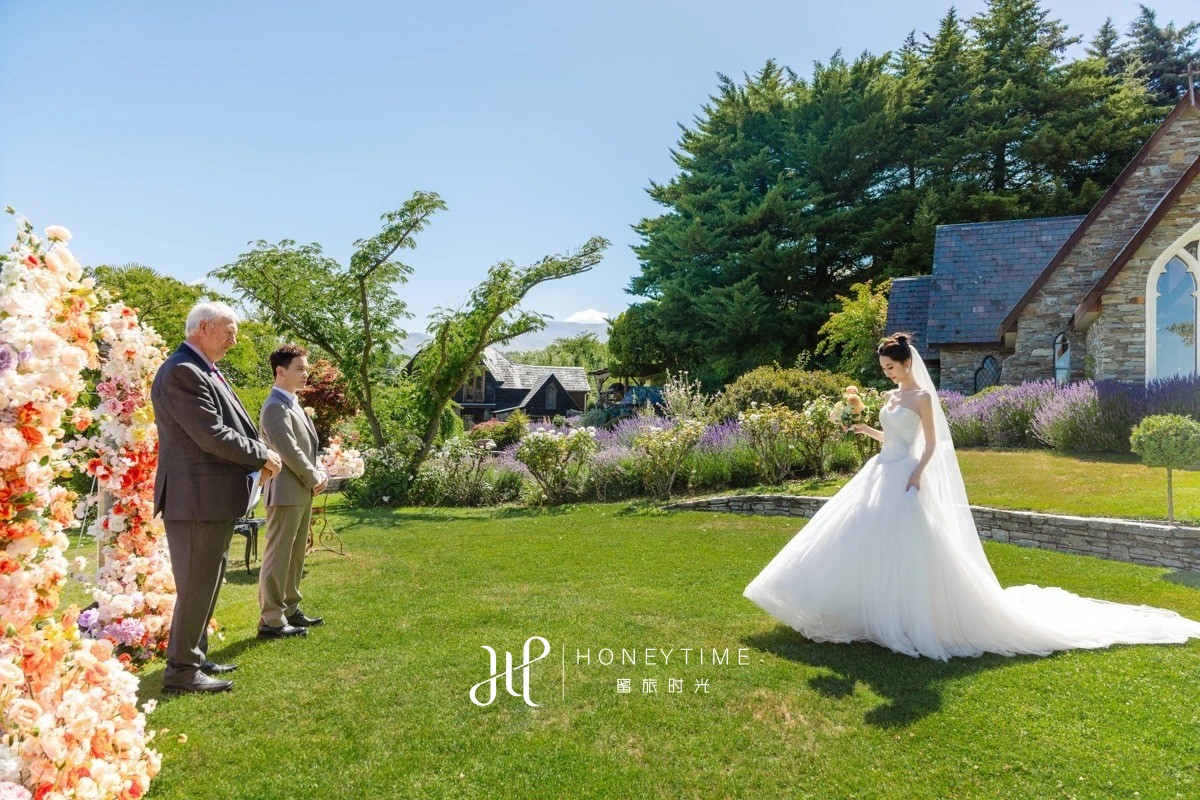 皇后镇庄园户外婚礼(婚礼仪式)