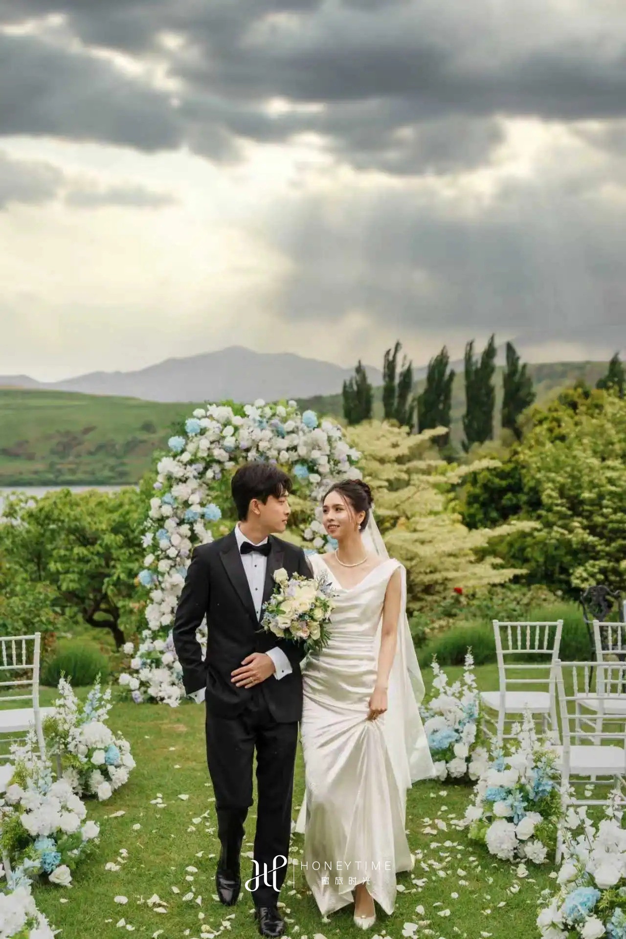 皇后镇庄园户外婚礼(婚礼仪式)