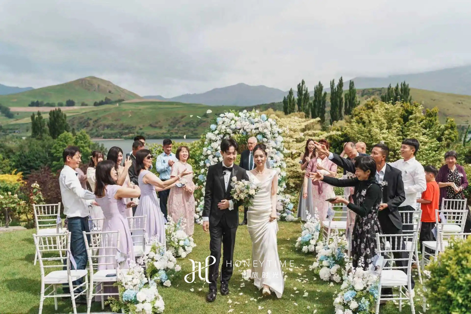 皇后镇庄园户外婚礼(婚礼仪式)