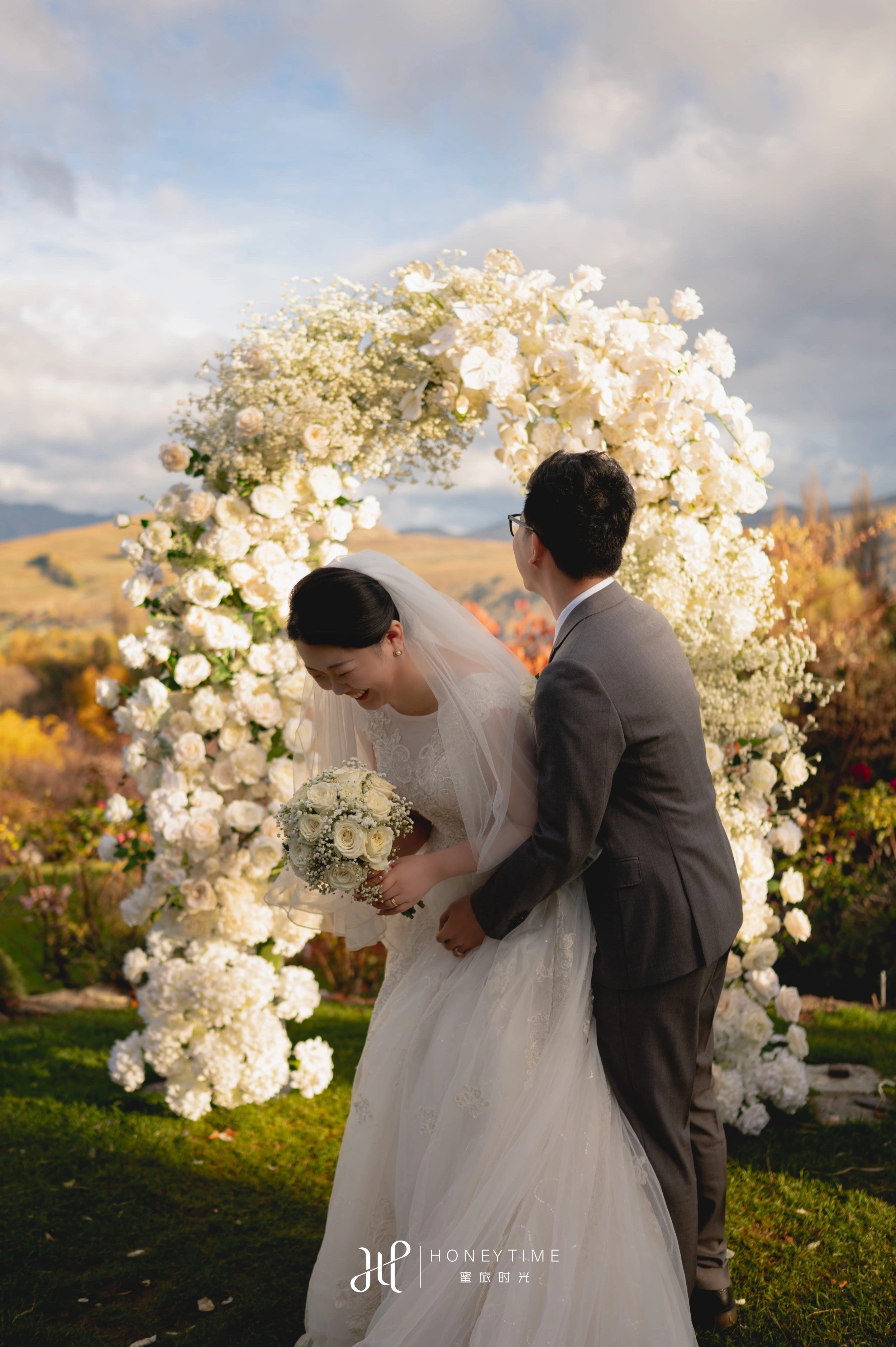 皇后镇庄园户外婚礼(婚礼仪式)