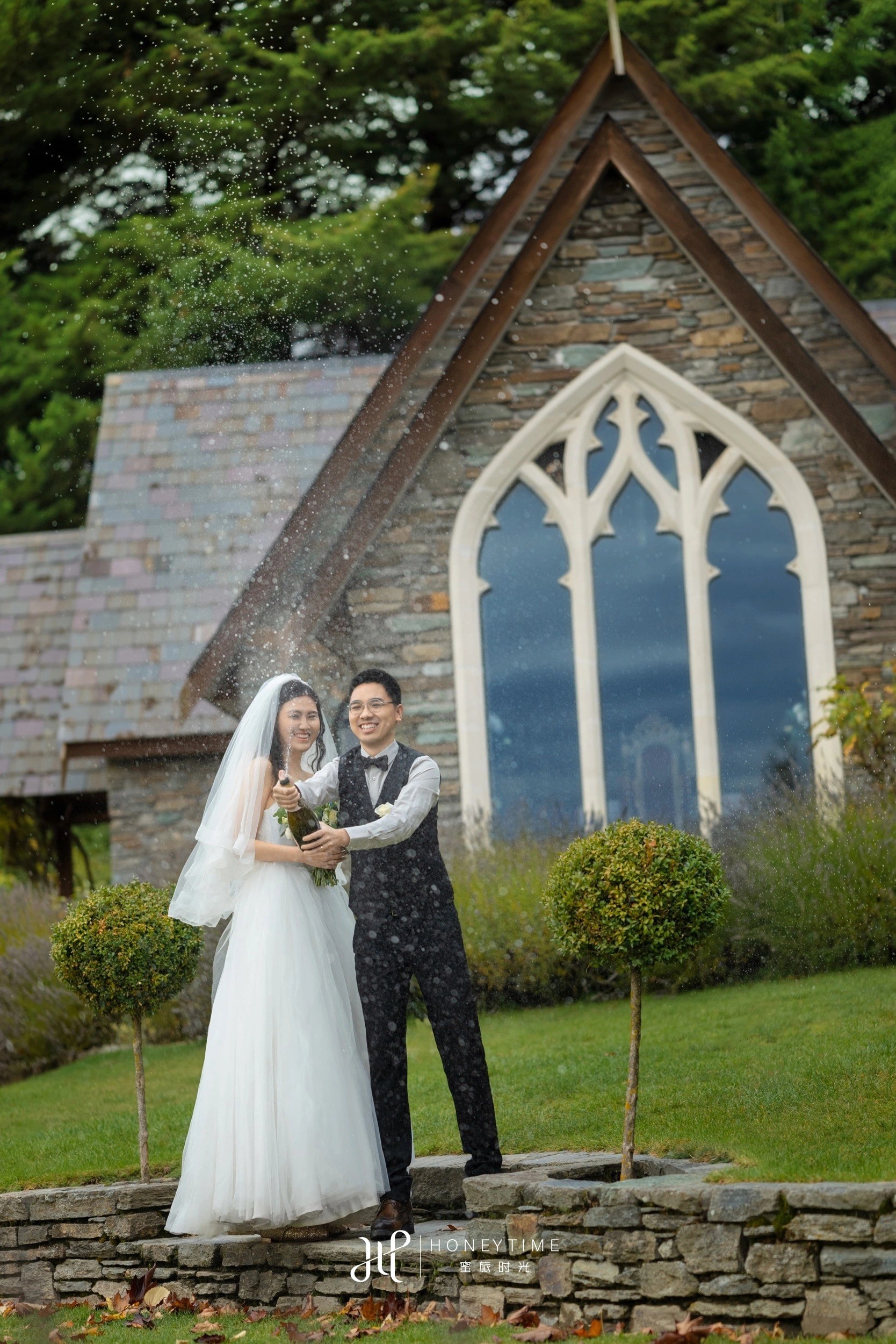 皇后镇庄园户外婚礼(婚礼仪式)