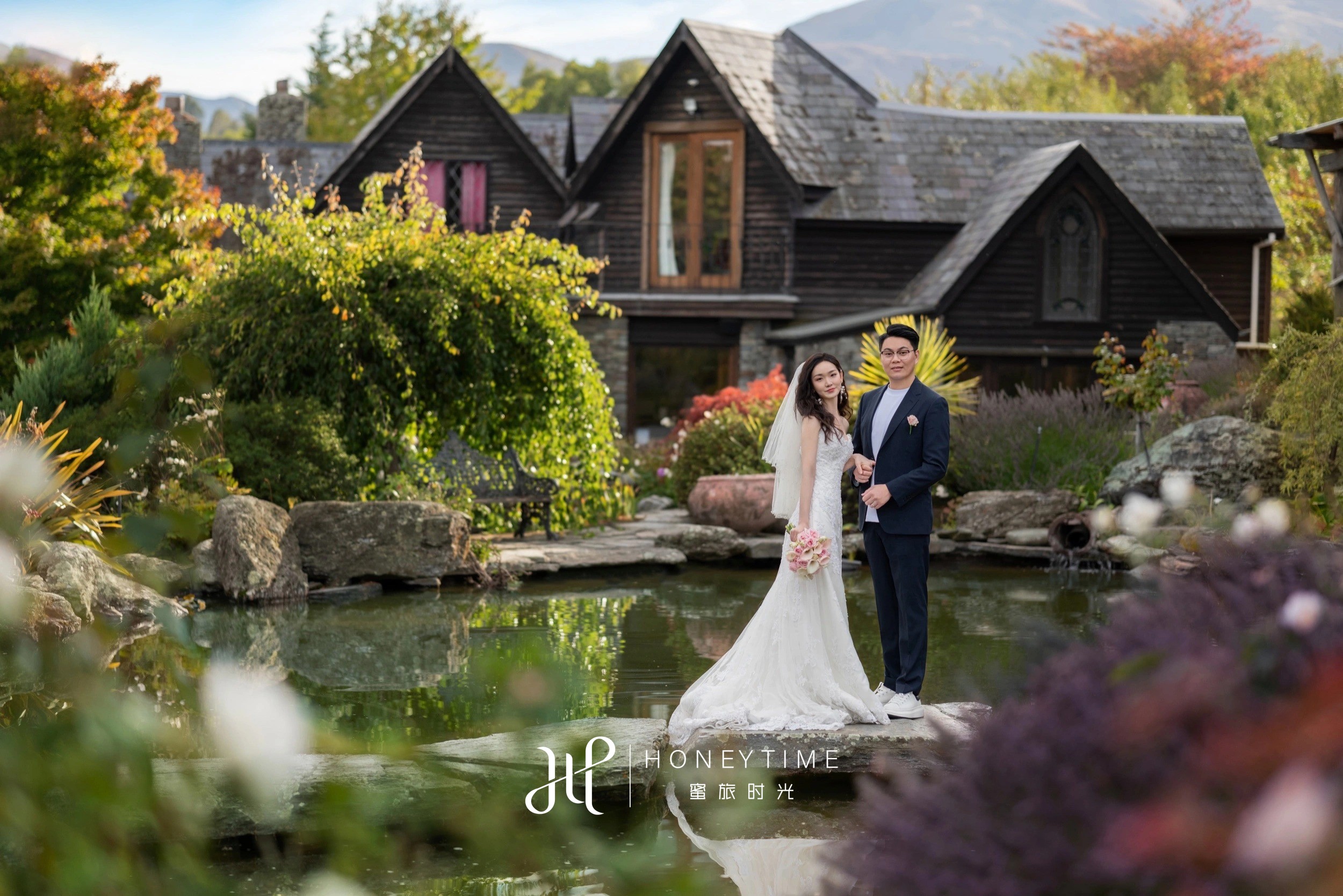 皇后镇庄园户外婚礼(婚礼仪式)