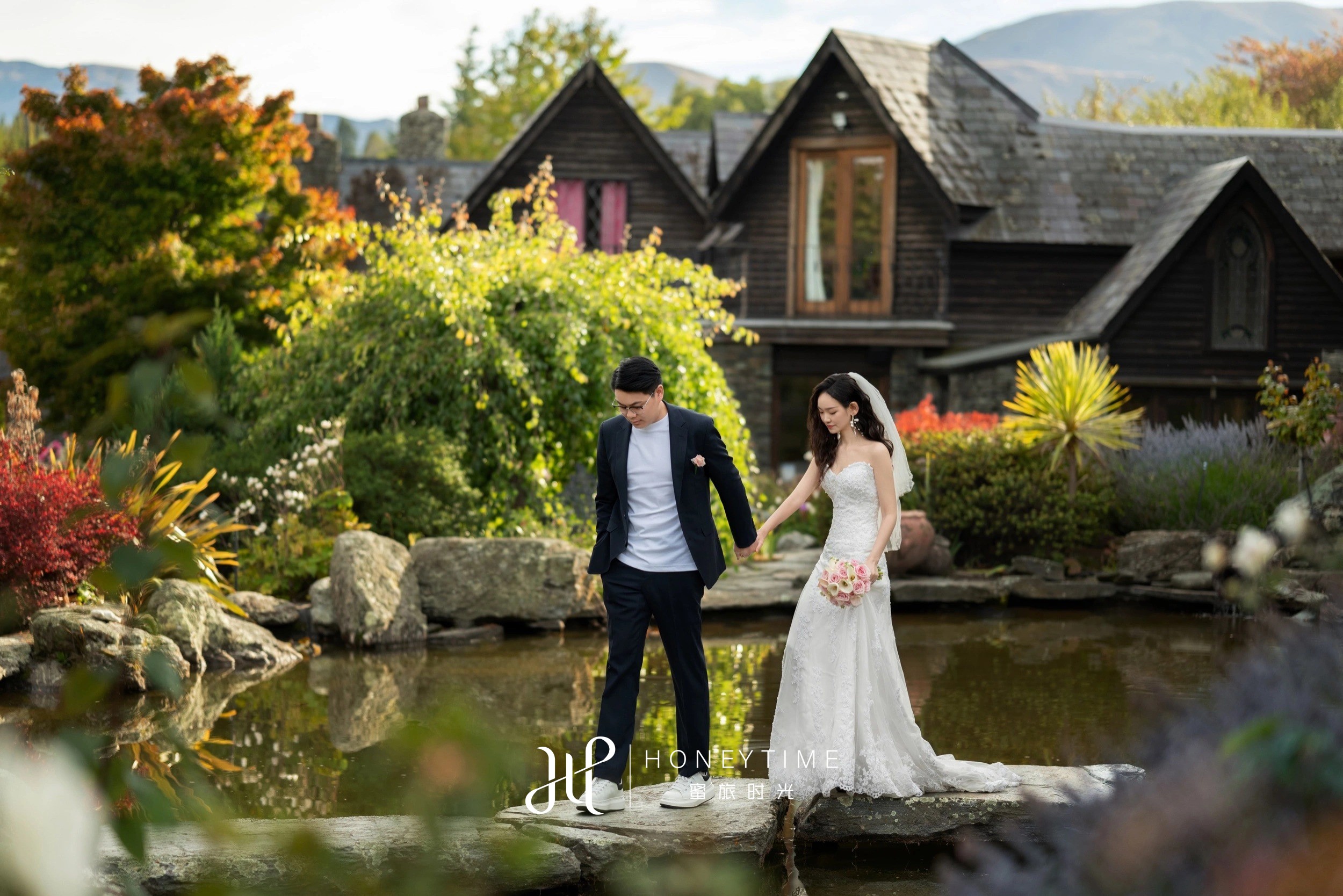 皇后镇庄园户外婚礼(婚礼仪式)