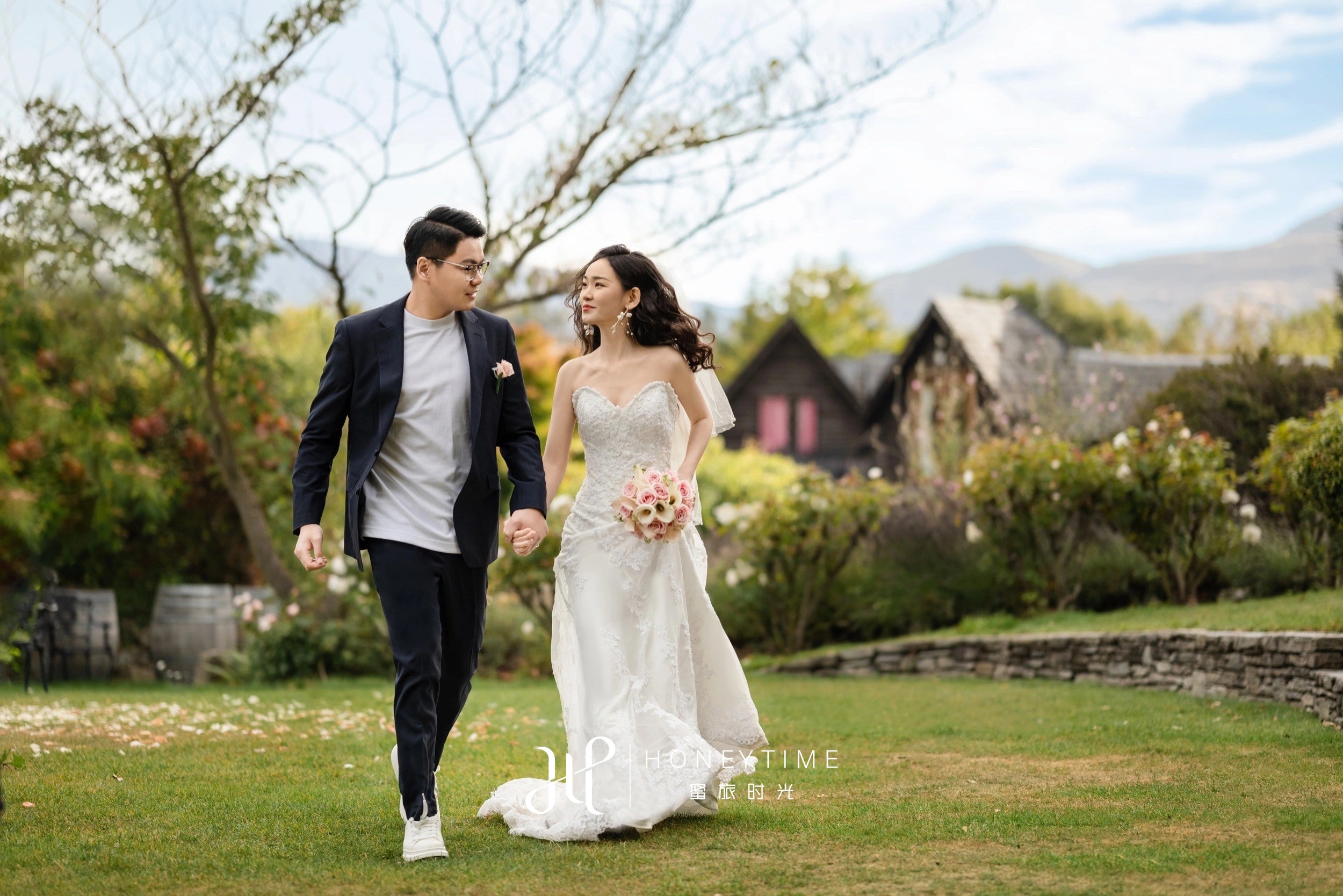 皇后镇庄园户外婚礼(婚礼仪式)