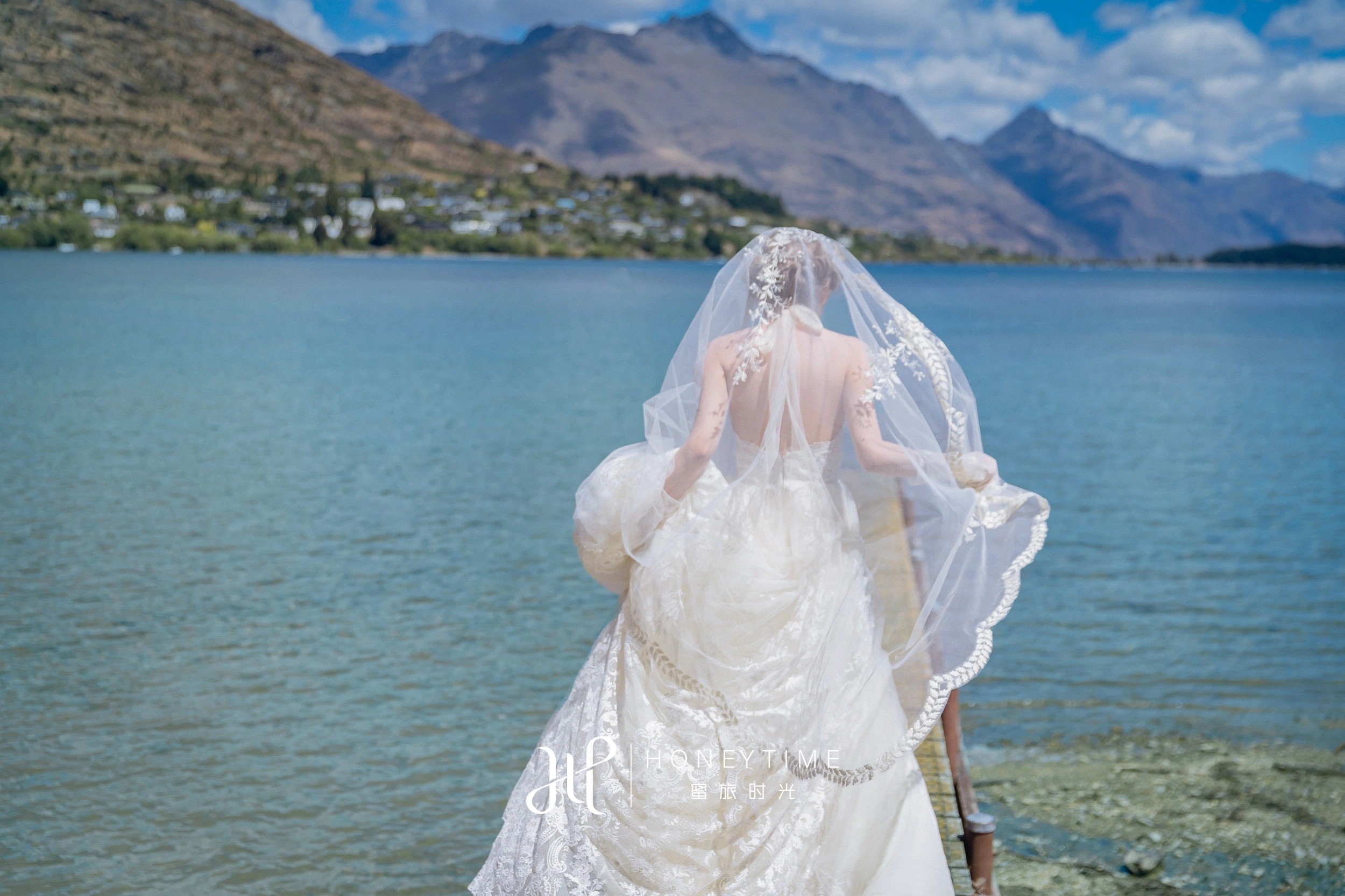 皇后镇庄园户外婚礼(外景拍摄)