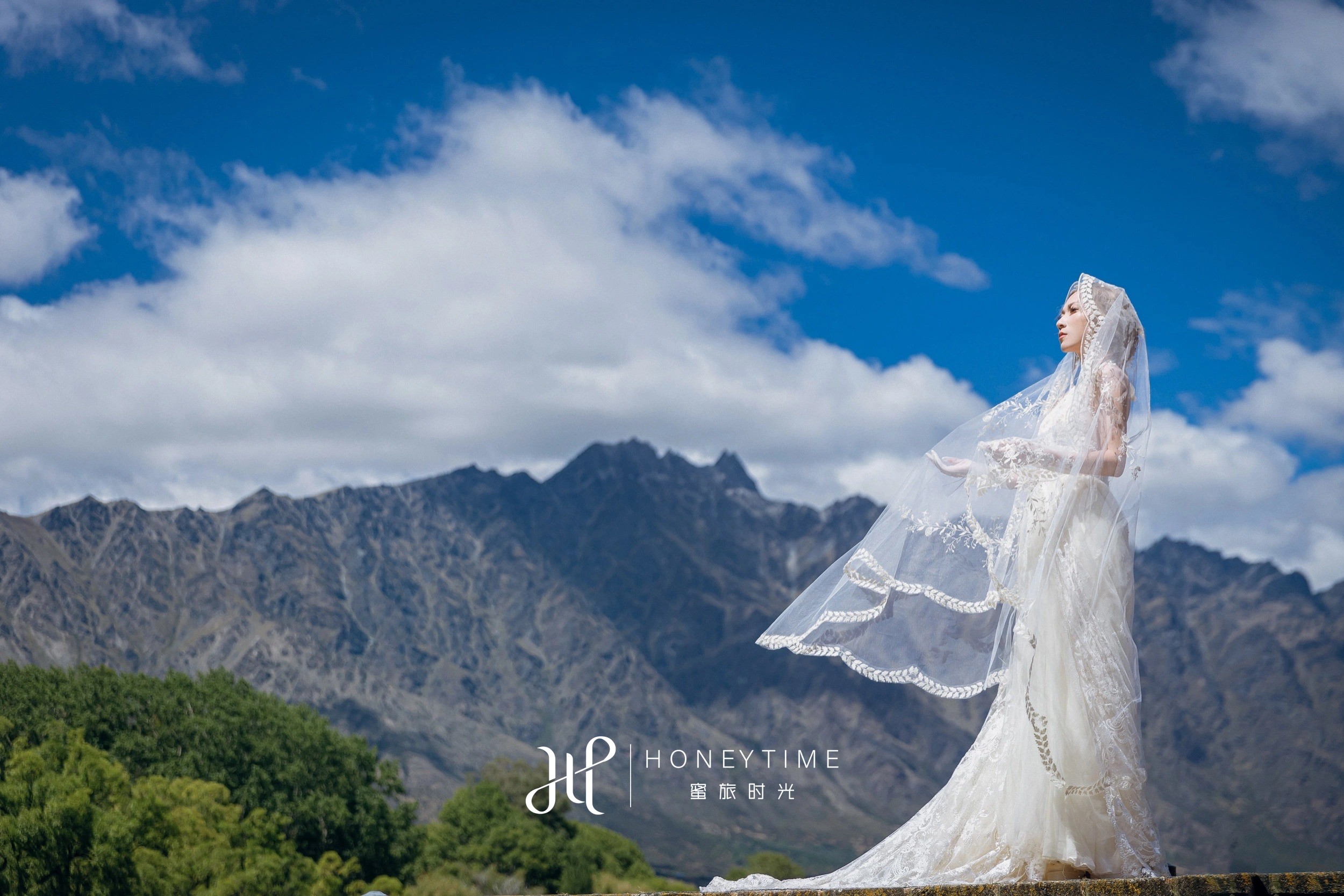 皇后镇庄园户外婚礼(外景拍摄)